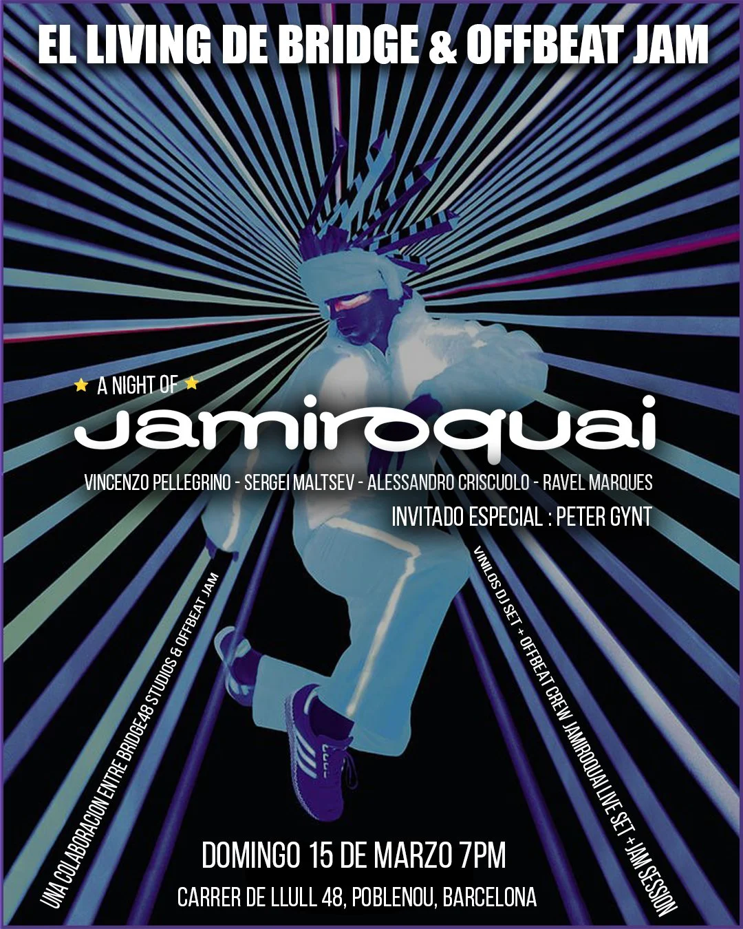 15.03 / JAMIROQUAI x Offbeat Jam & BRIDGE48