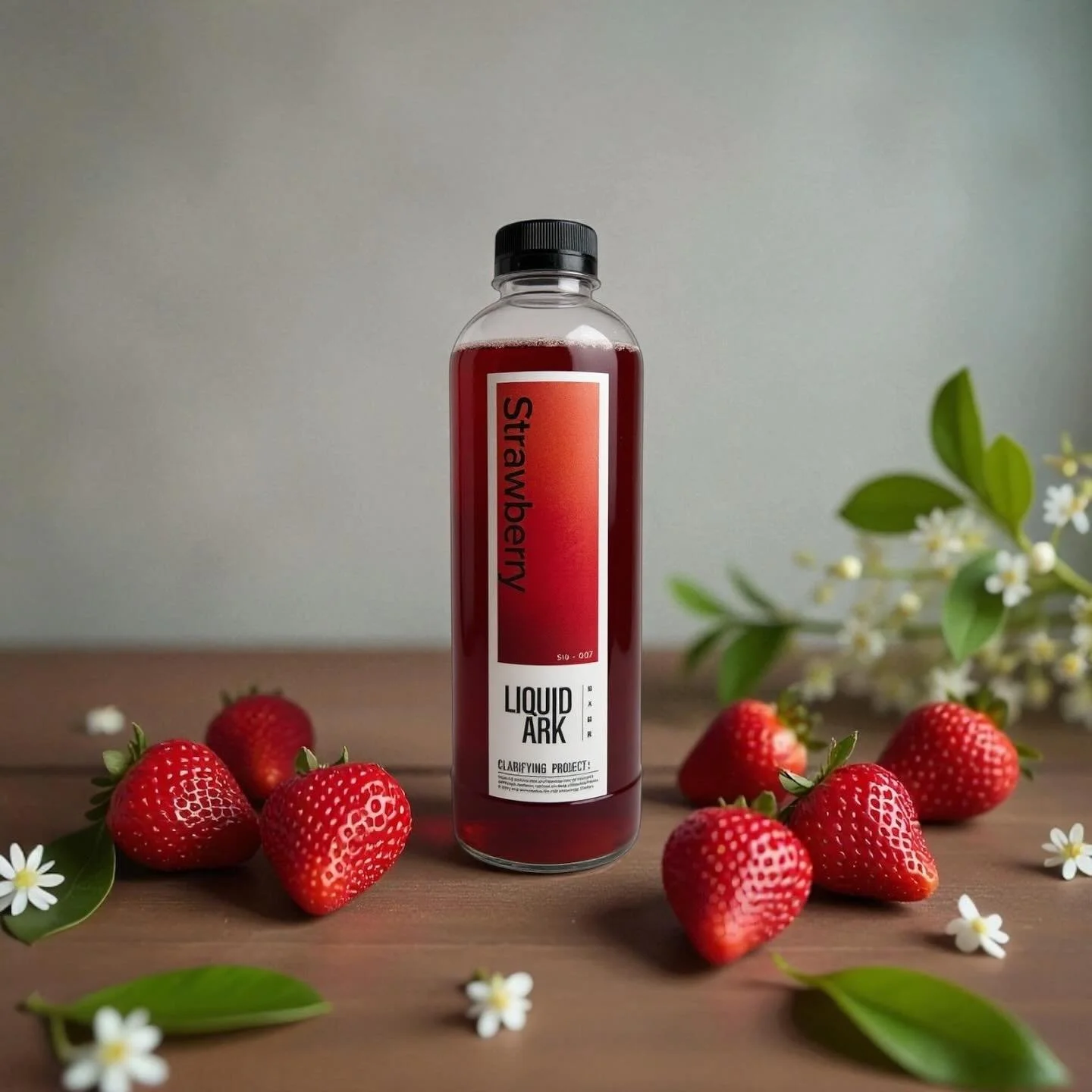 [Strawberry Essence 草莓澄清果水精華] Stb-007
Liquid Ark : Clarified Fruit Essence
 
草莓季🍓 9折優惠 至11/30🎊

無添加、無濁感，只留下最純淨的草莓果香。
微酸的開場、甜美的尾韻，將開啟浪漫冬季的氛圍❤️

&mdash;&mdash;&mdash;&mdash;&mdash; #LiquidArk #知水國際 #澄清果水精華 #澄清果汁 #台灣水果 #咖啡調飲#調酒#茶調飲#mocktails #teabar #