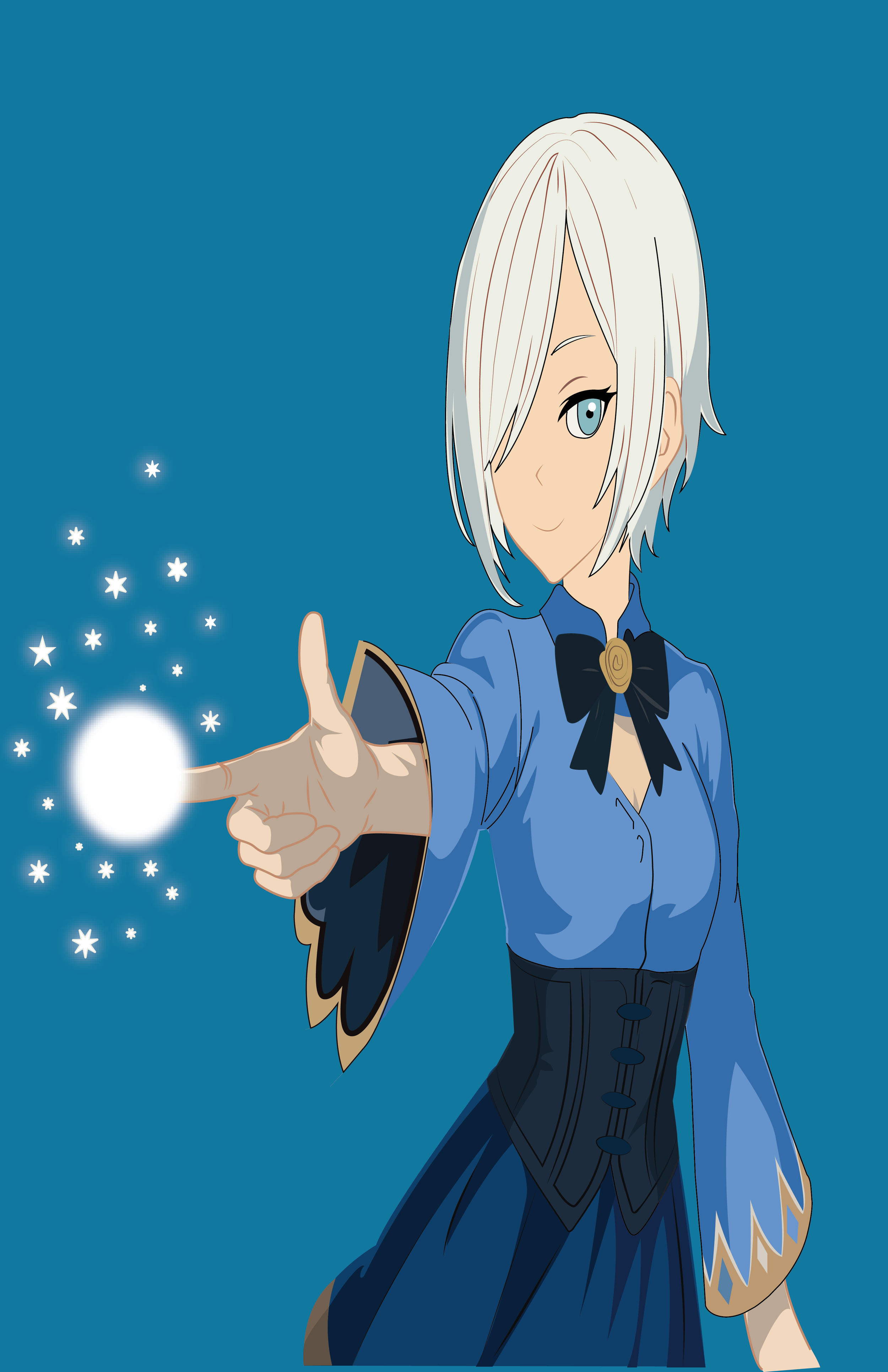 Yuki, the ice character from Aza