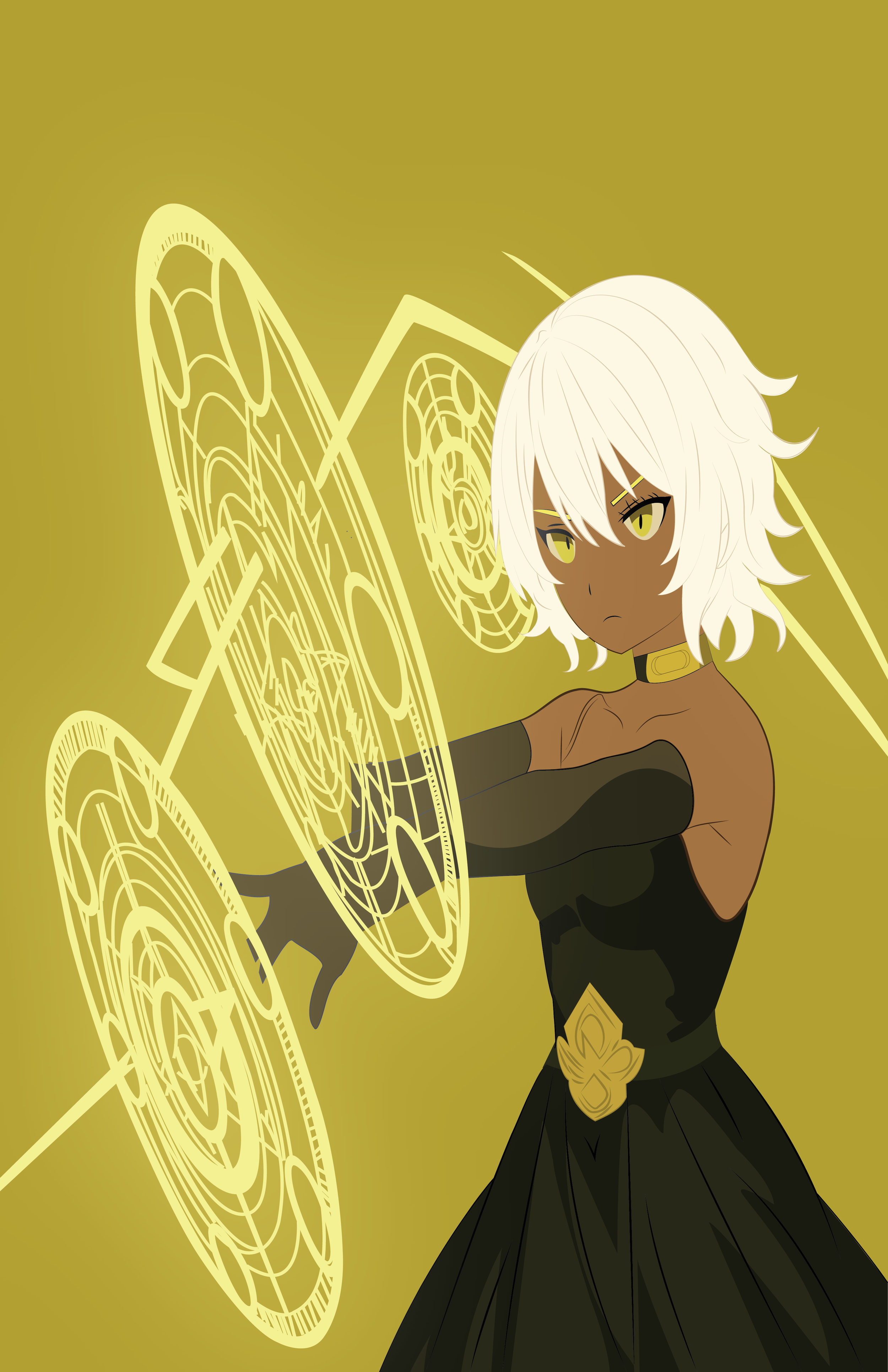 Rai, the light character from Aza
