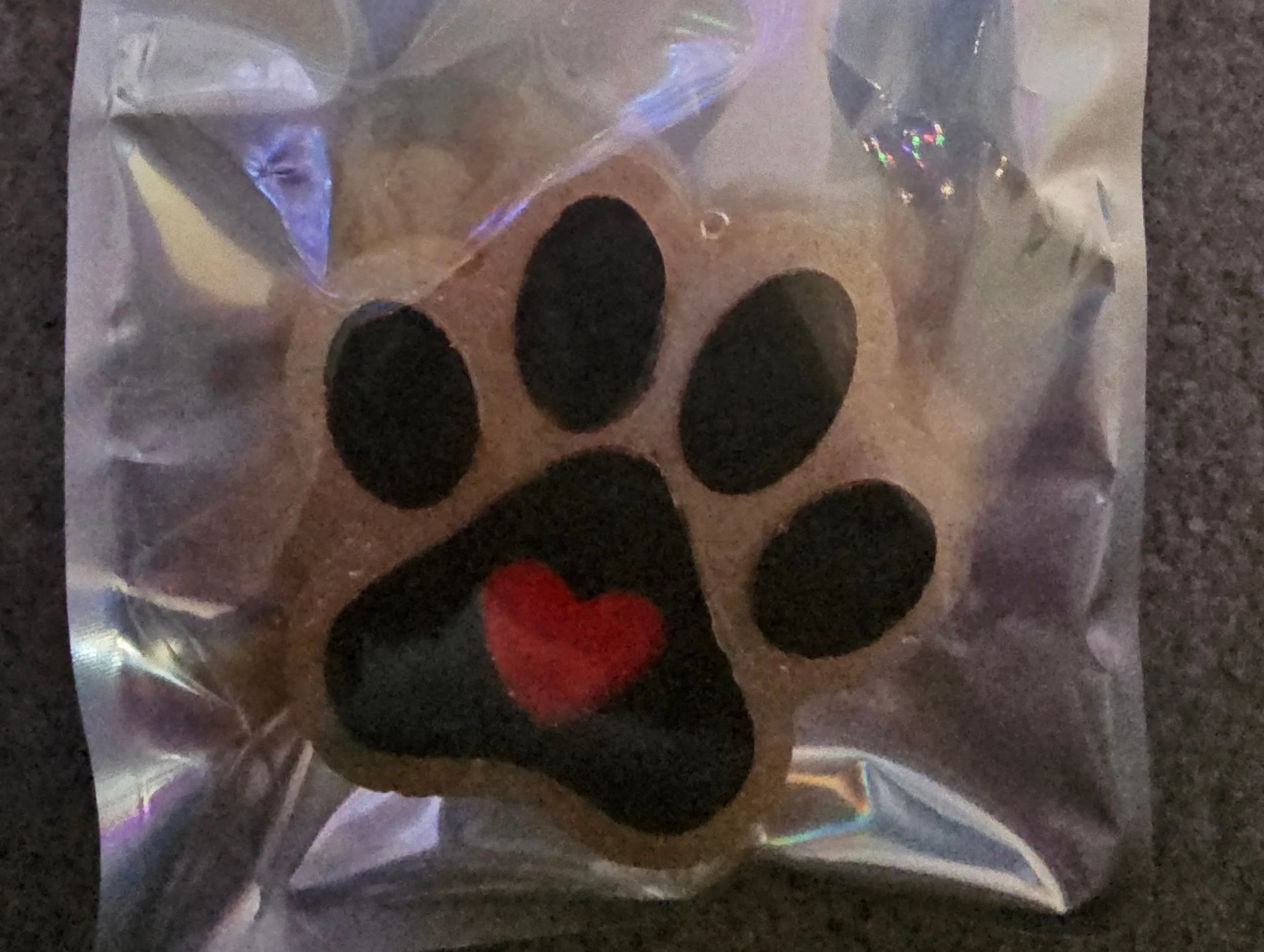 dog paw freshie- fruit loop