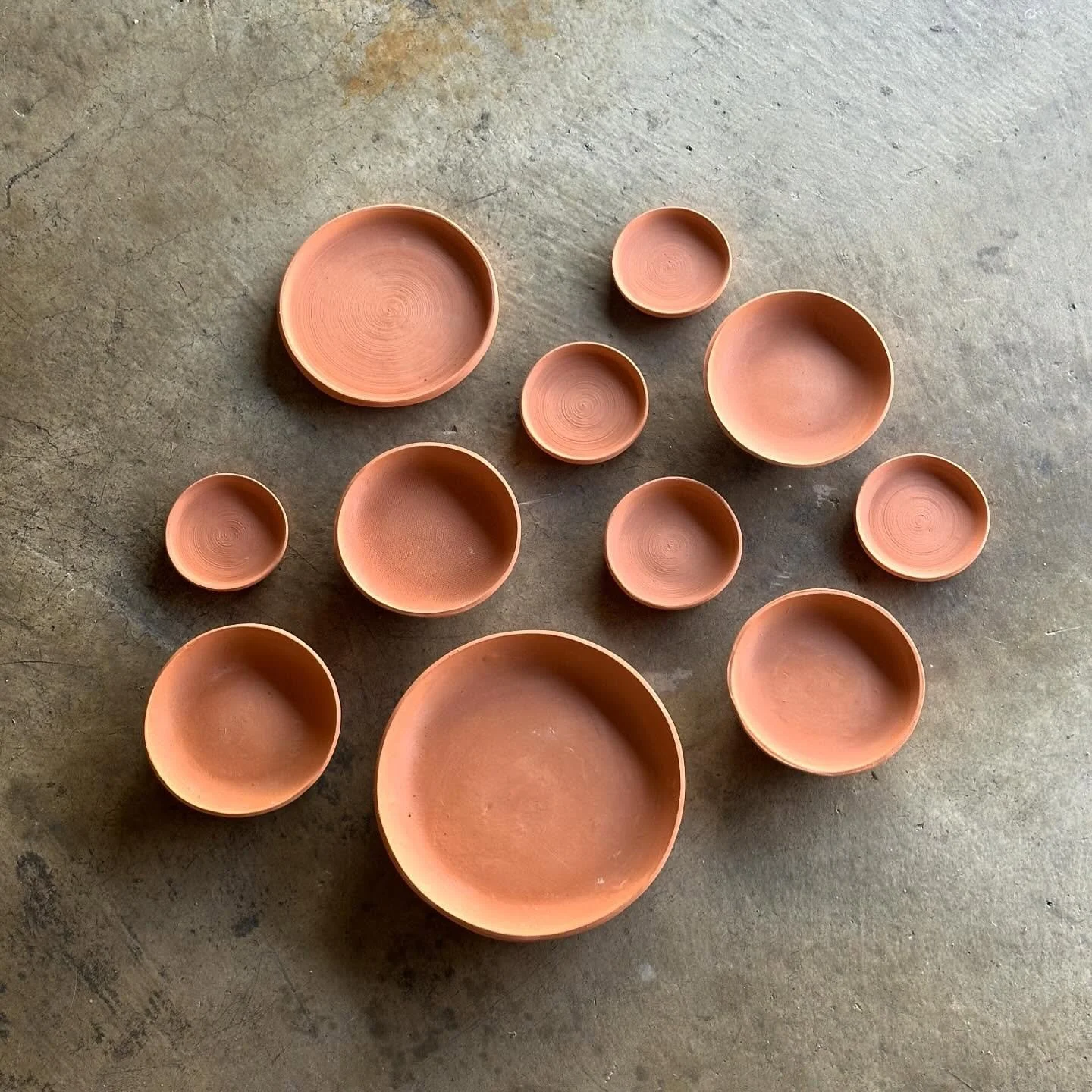 I love this red clay (sorry if this triggers your trypophobia)