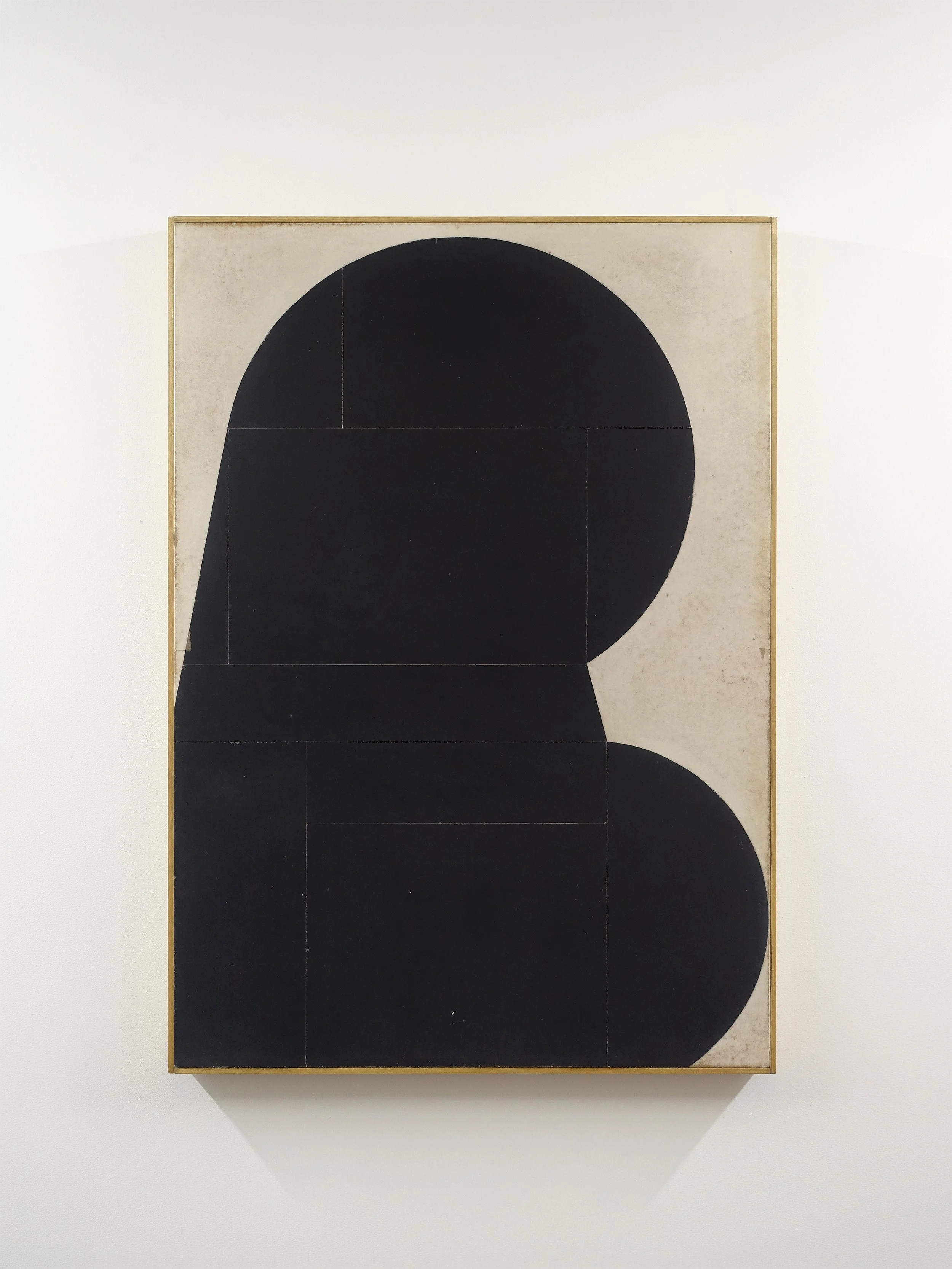Atom V4.1, Collage on wood panel, 61x85cm, 2026