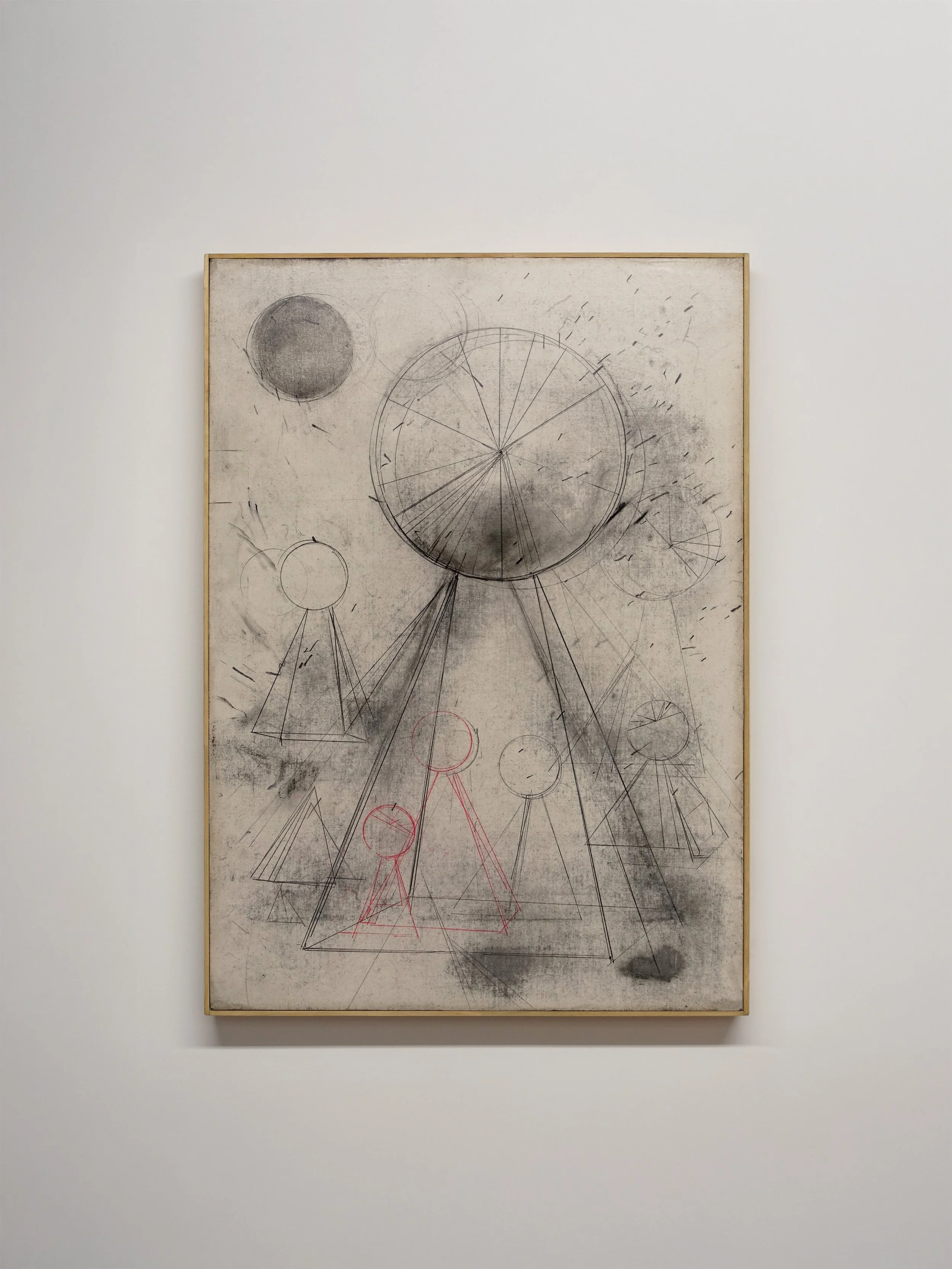 The Morning Room, Mixed media on wood panel, 61x85cm, 2026