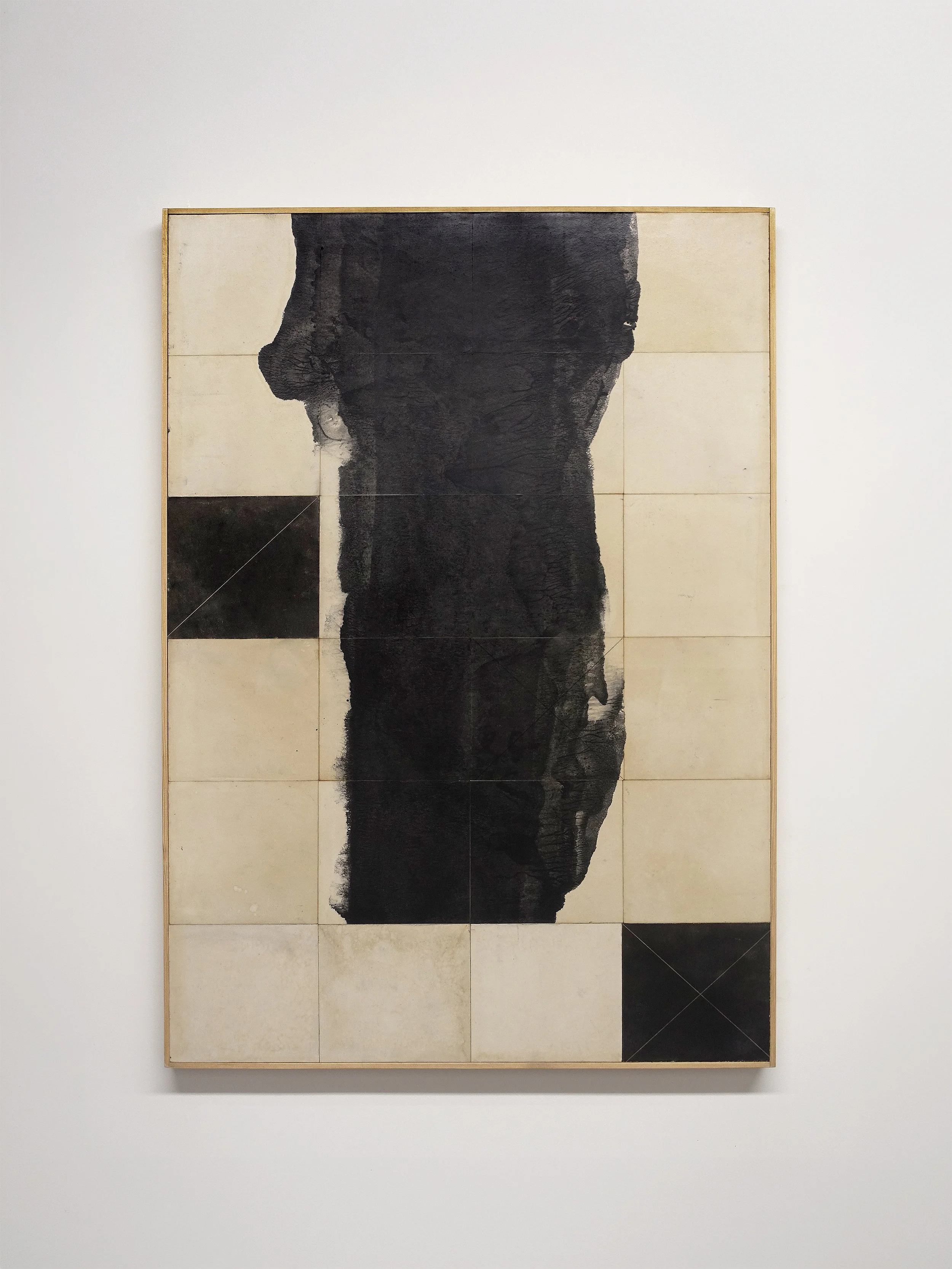 System Trace 1,

84.5x60cm,

Mixed media collage
on wood panel
(oil paint, paper, 
charcoal, glue, cold
wax, varnish)

£1950