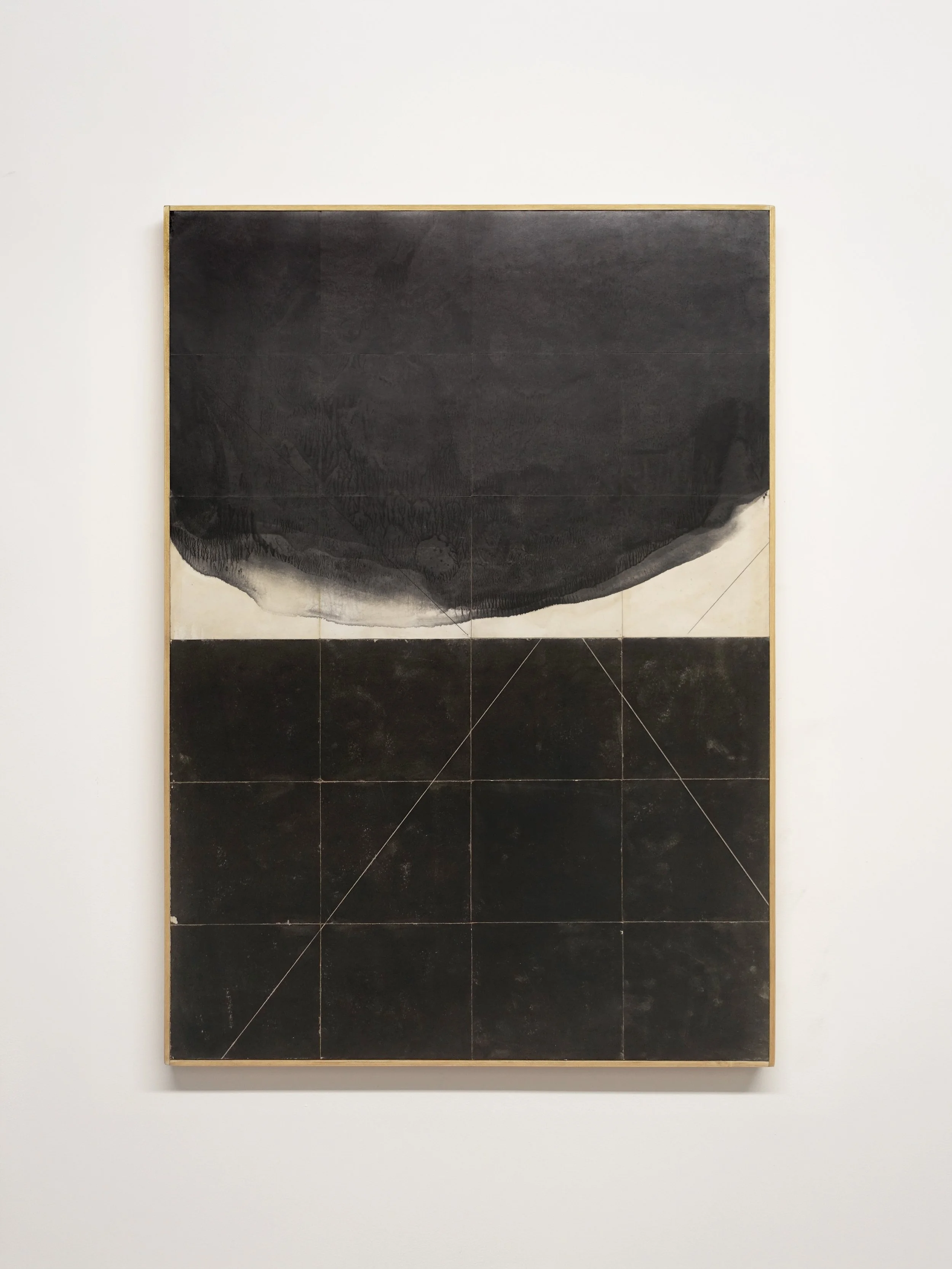 System Trace 7,

84.5x60cm,

Mixed media collage
on wood panel
(oil paint, paper, 
charcoal, glue, cold
wax, varnish)

£1950