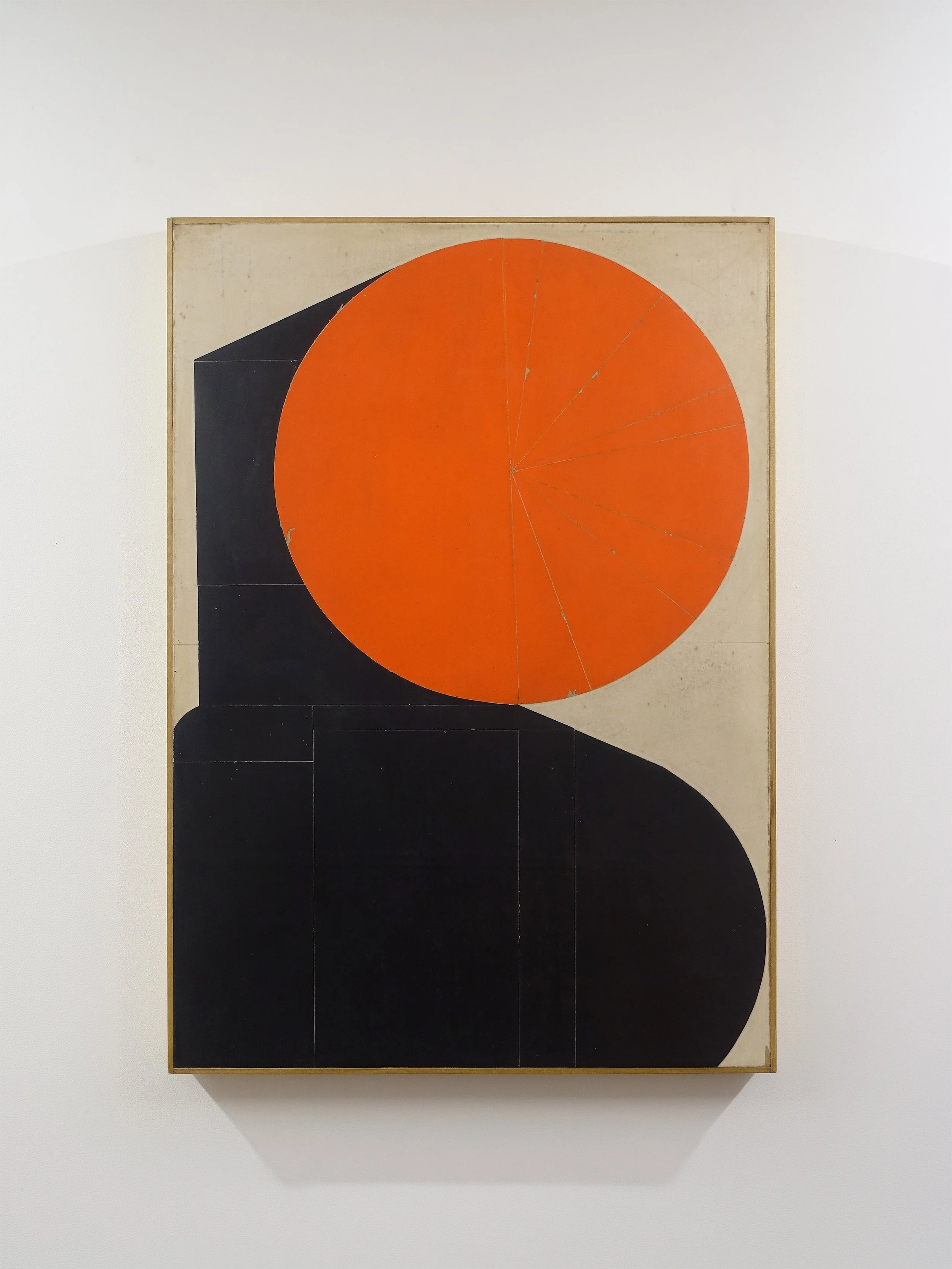 Atom V4.9, Collage on wood panel, 61x85cm, 2026