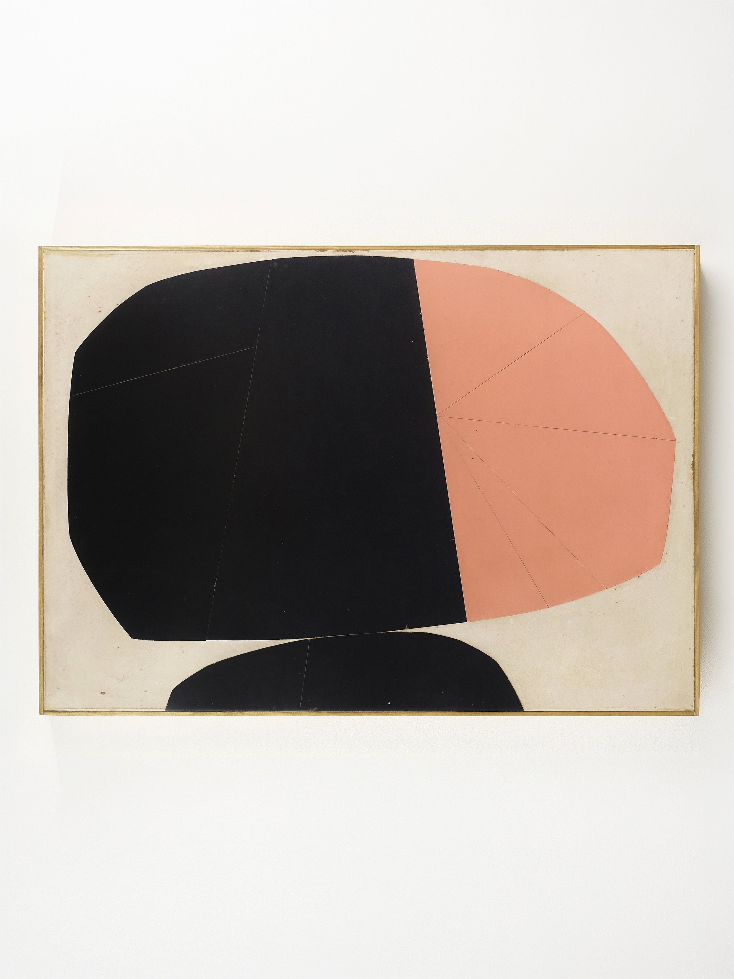Atom V4.17, Collage on wood panel, 61x85cm, 2026