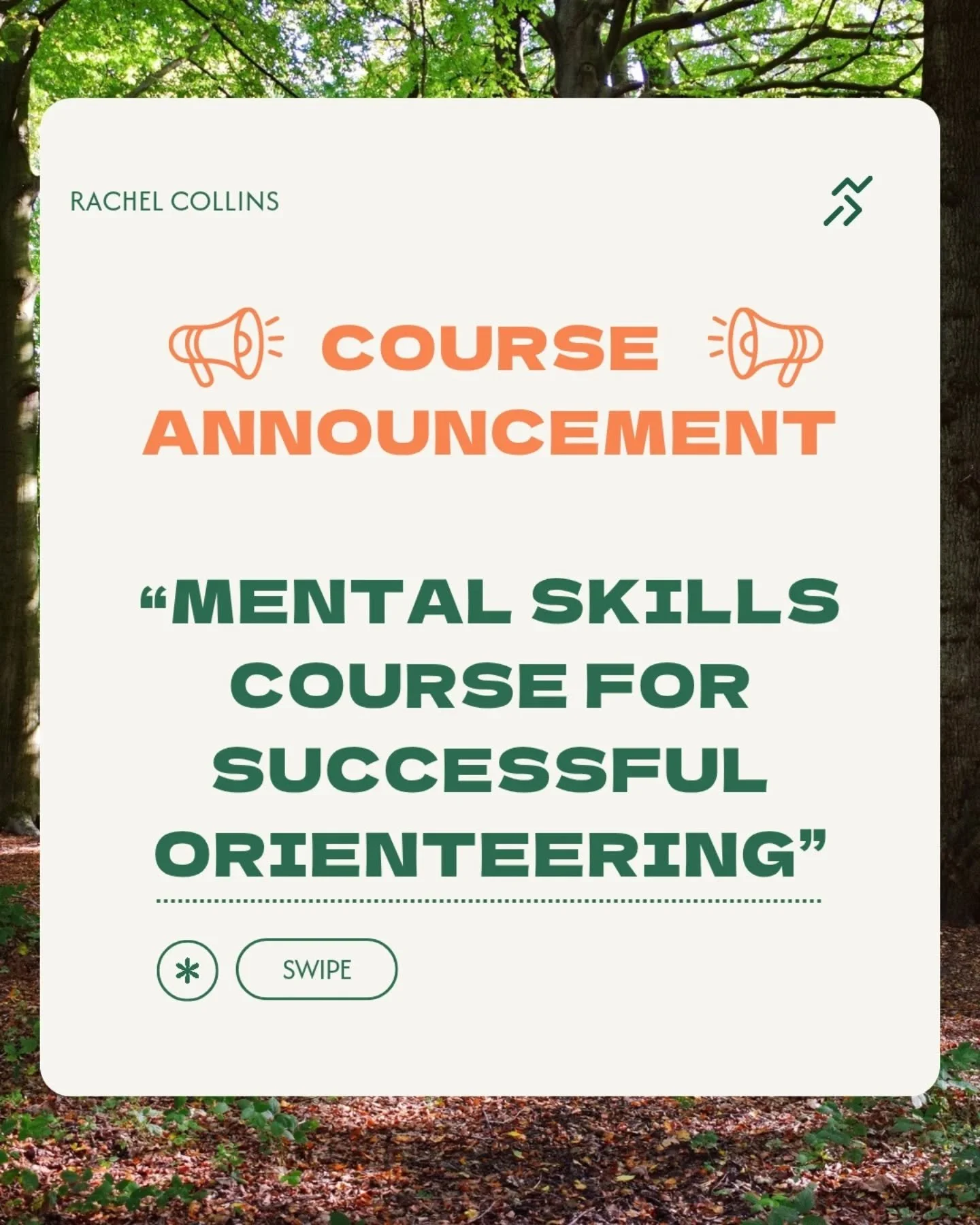 You already know mental skills matter in orienteering. Yet the difference between knowing and being able to use them when it counts is the difference in success. 

That&rsquo;s exactly why I created this course.

It is specifically designed for orien