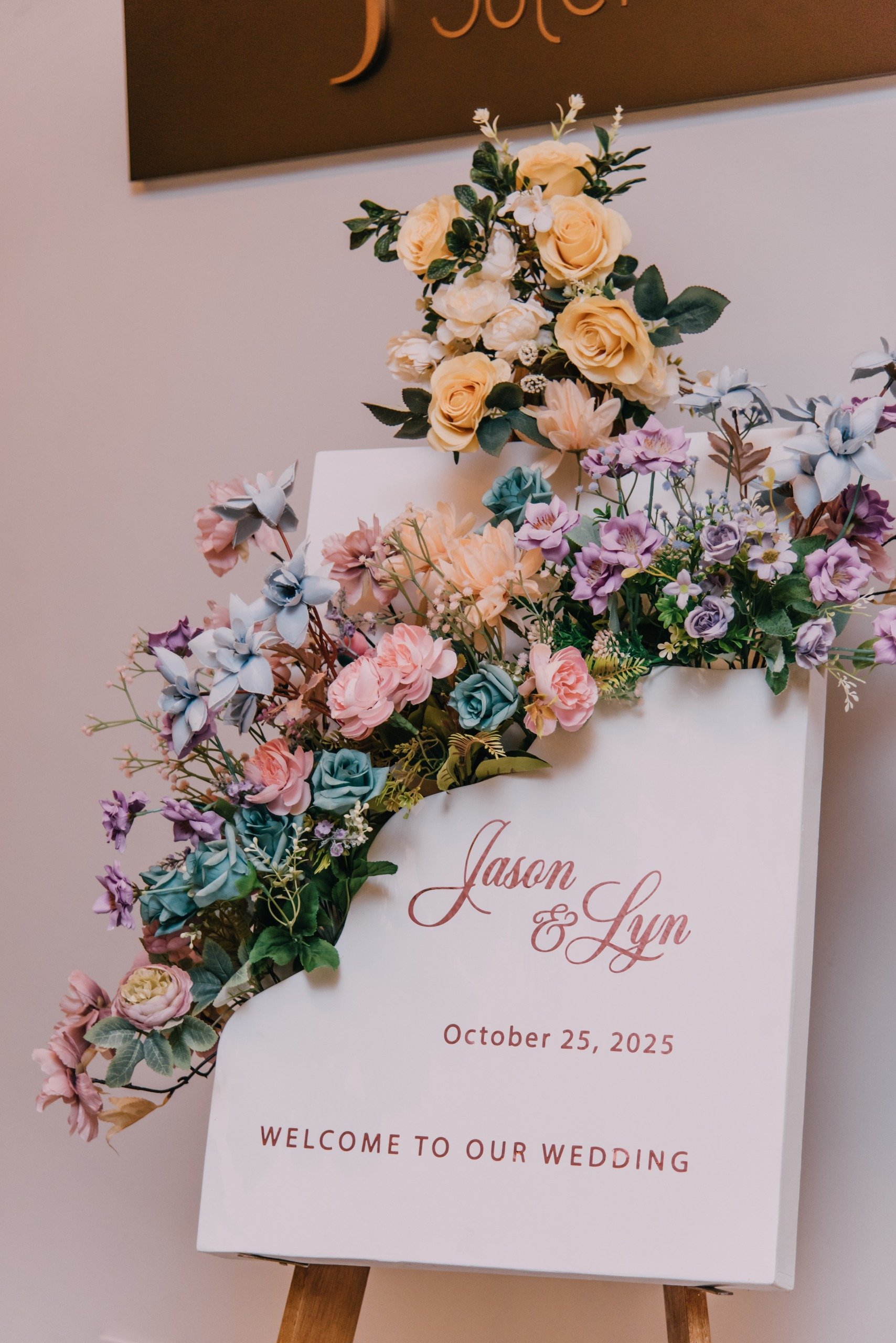 Welcome board flower box.jpeg