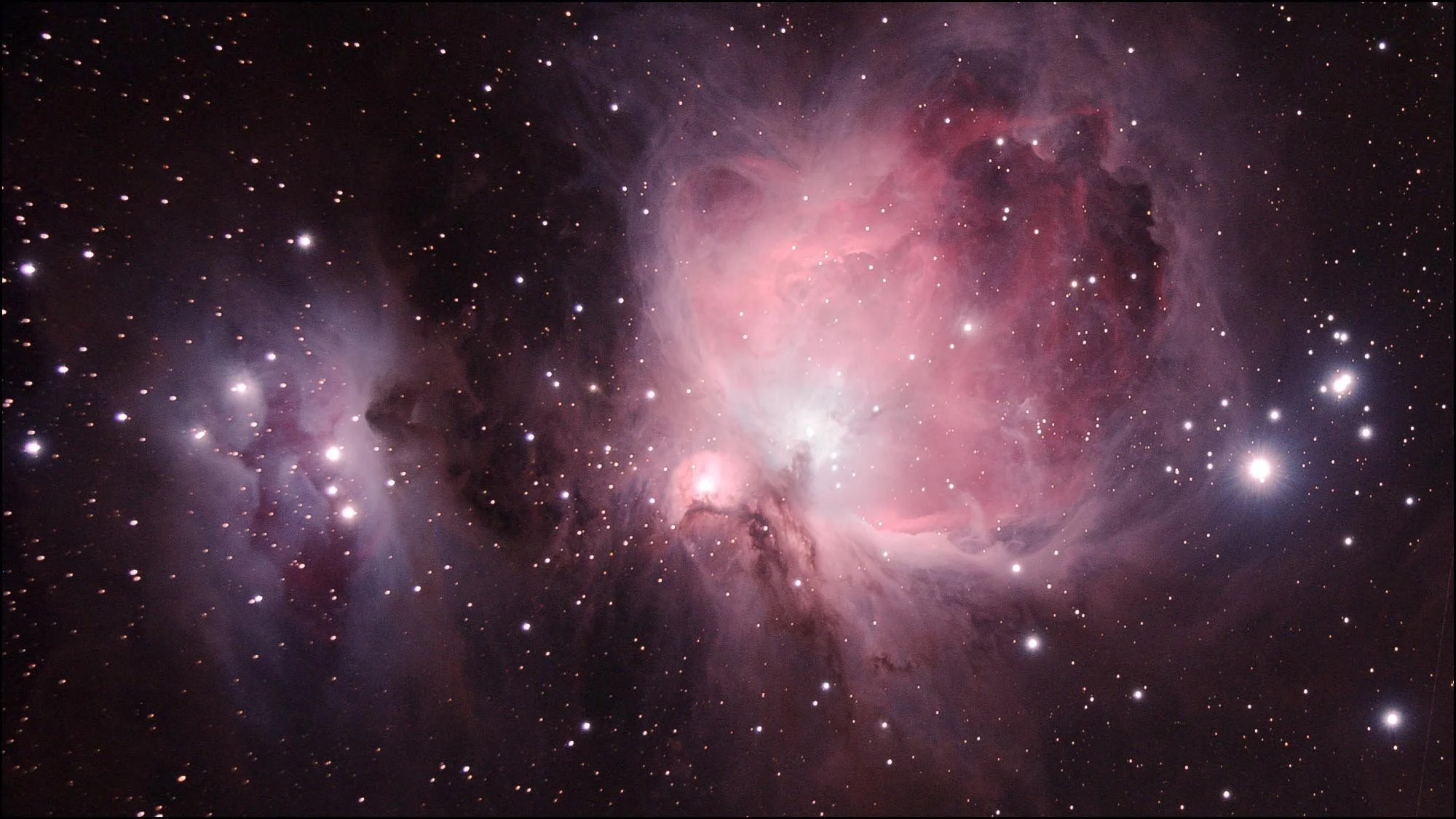 Deep space image of a galaxy