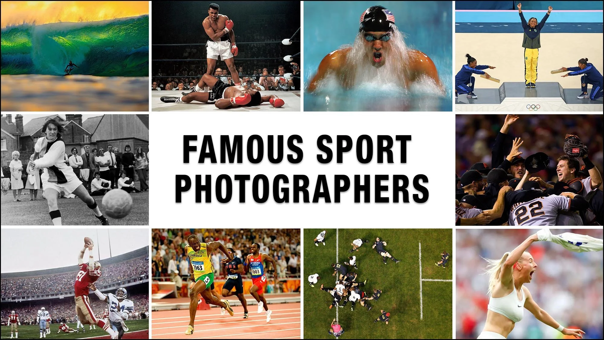 Famous Sport Photographers – 10 Icons &amp; Their Camera Gear