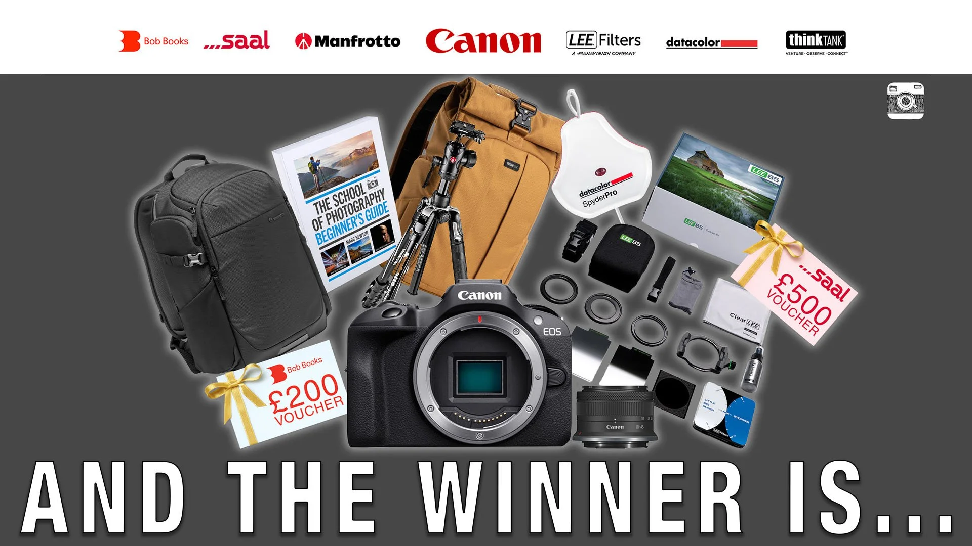 £3K Photography Gear Prize Giveaway Winner 2026