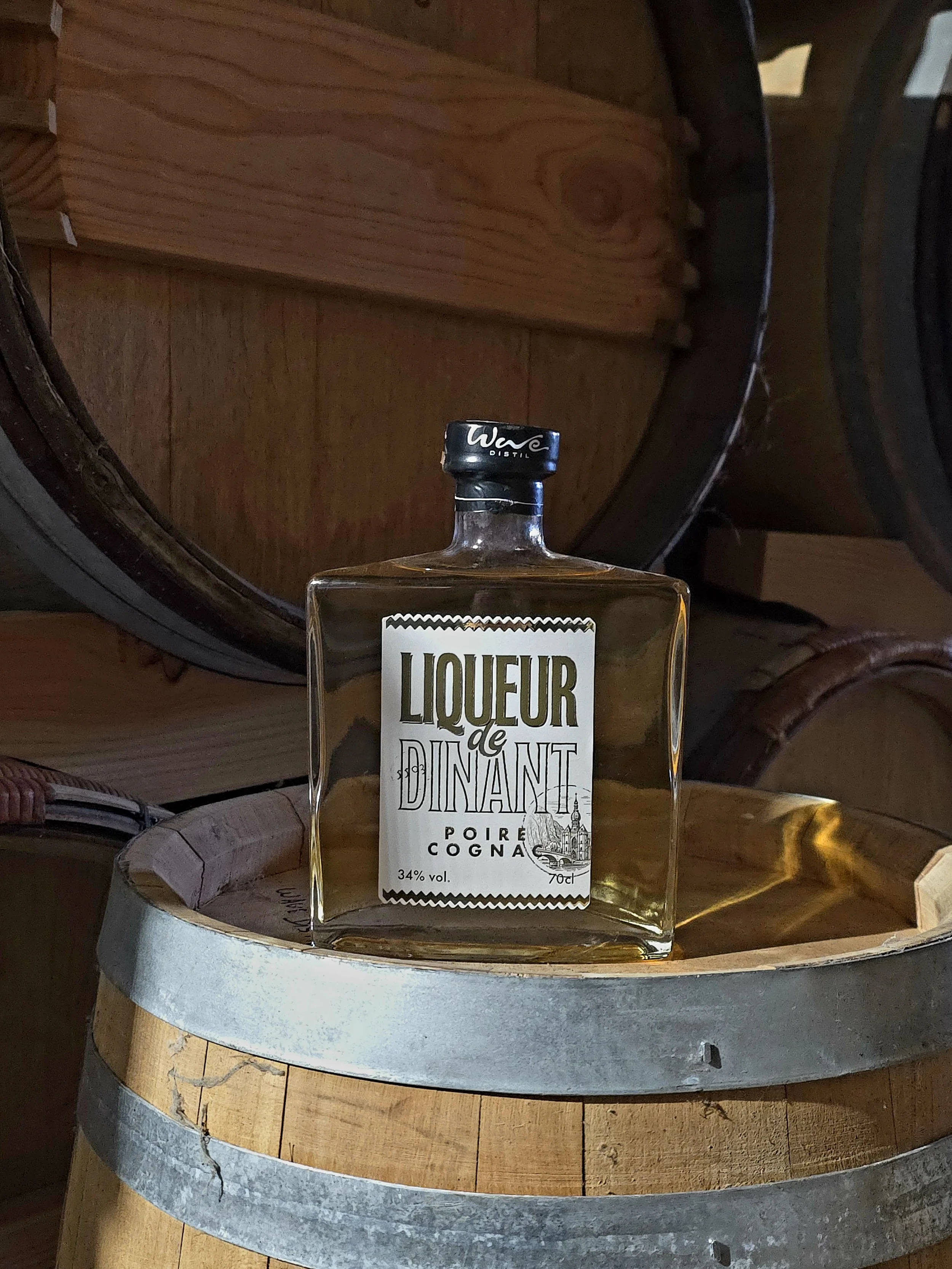 Liqueur de Dinant Poire Cognac