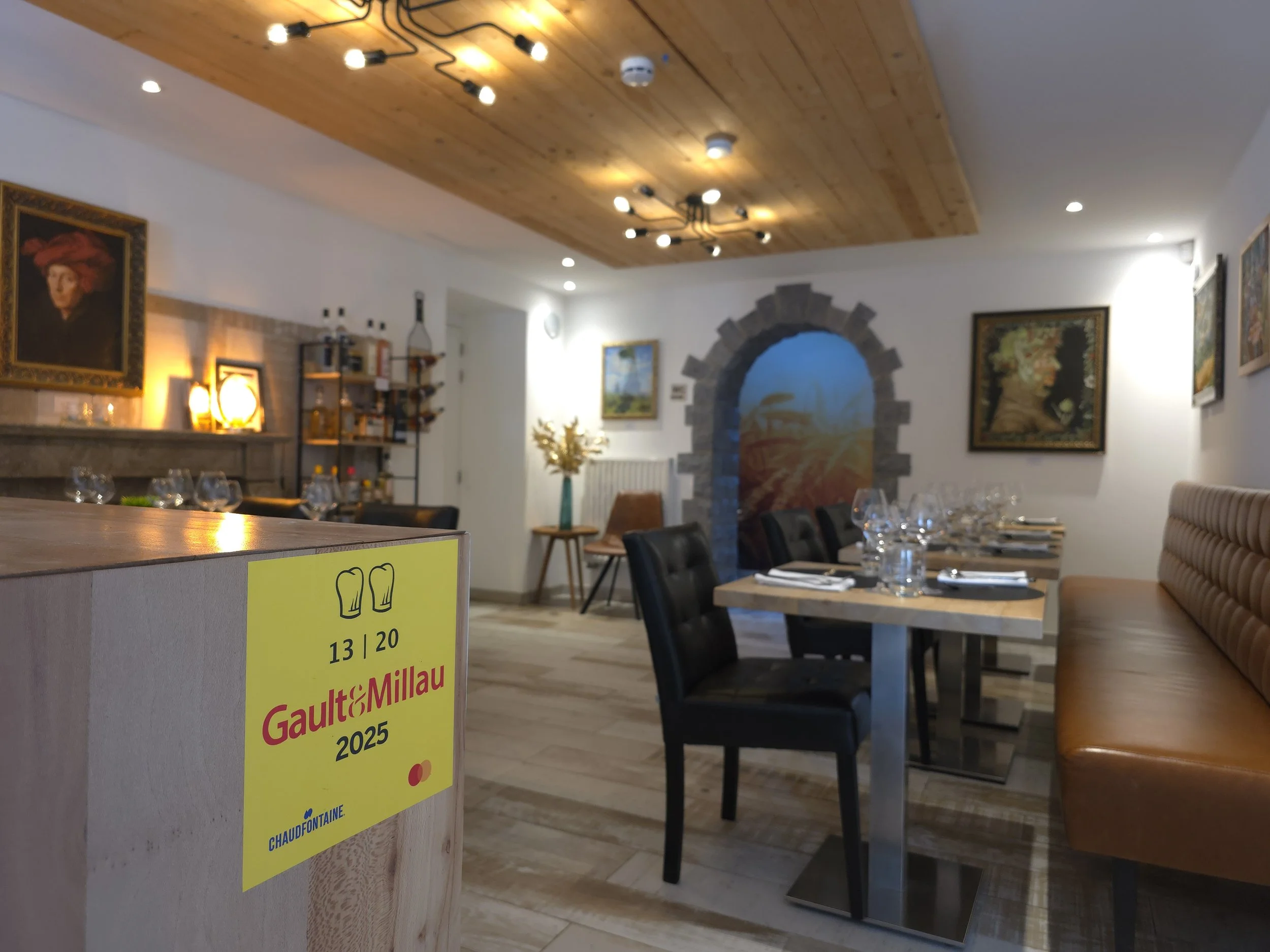 La petite salle du Bistro Gourmand
