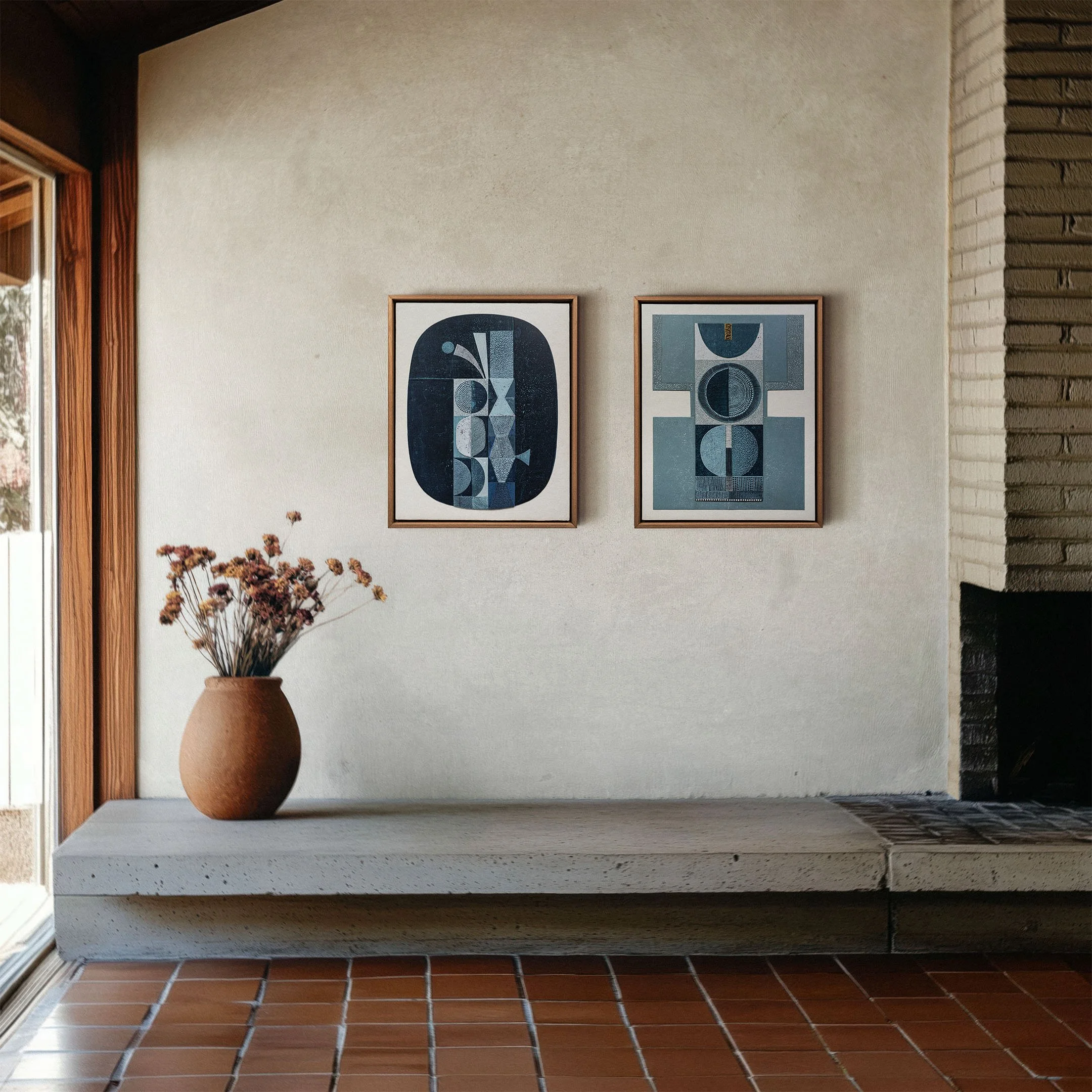 two paintings firelpace.jpg
