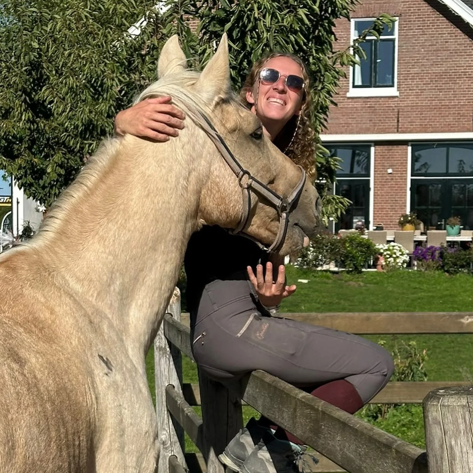 Mootje komt zich heel gezellig overal mee bemoeien 🥰zowel tijdens het lesgeven als het checken van de socials 😂