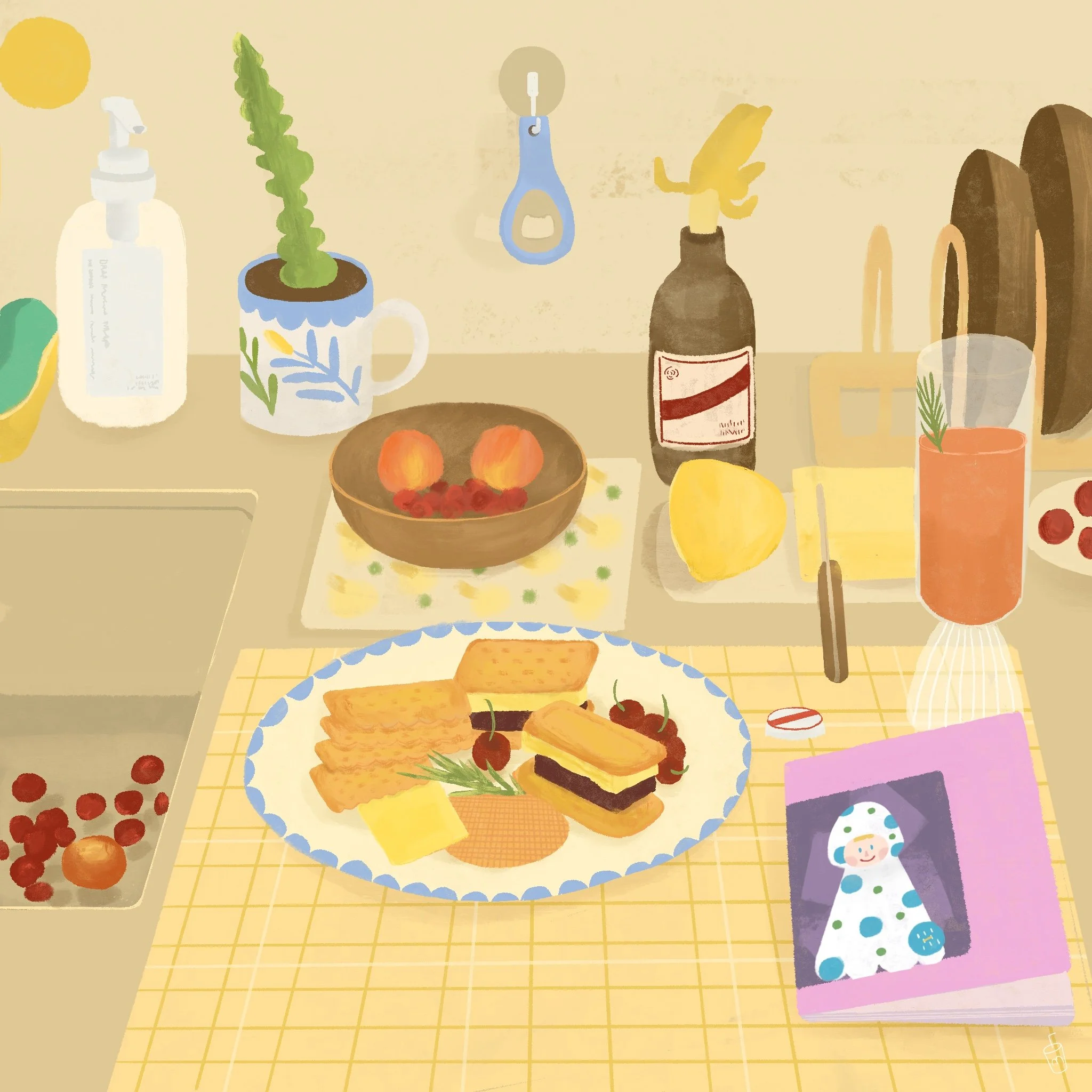 「Corner of the Kitchen」