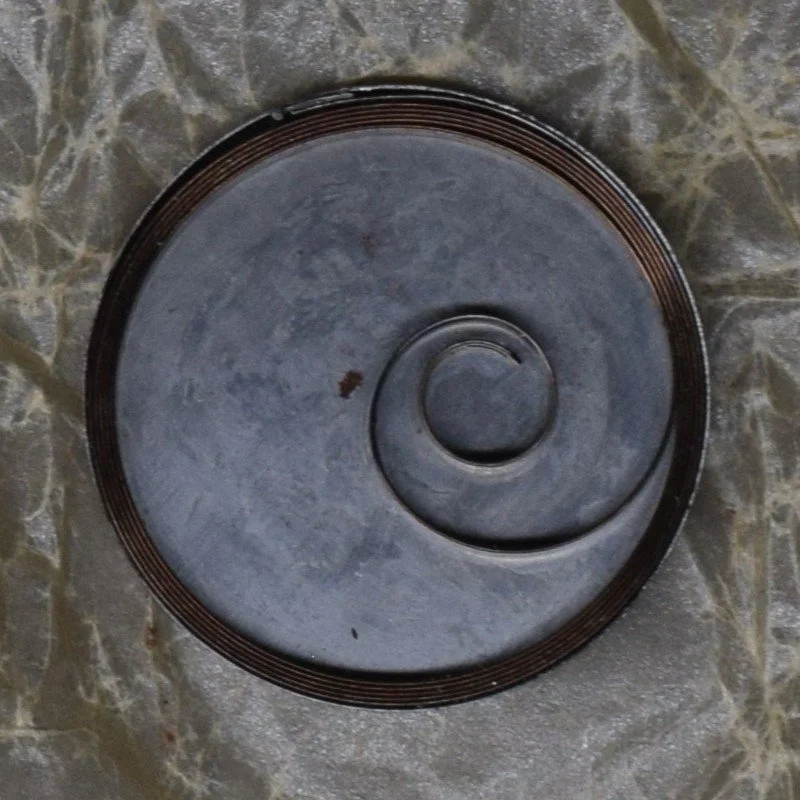 E. & J. Swigart Co. Mainspring No. A 1175 – for Seth Thomas 18-size Factory No. 828, 20 wide, 1½ thick Dennison gauge; .22½
