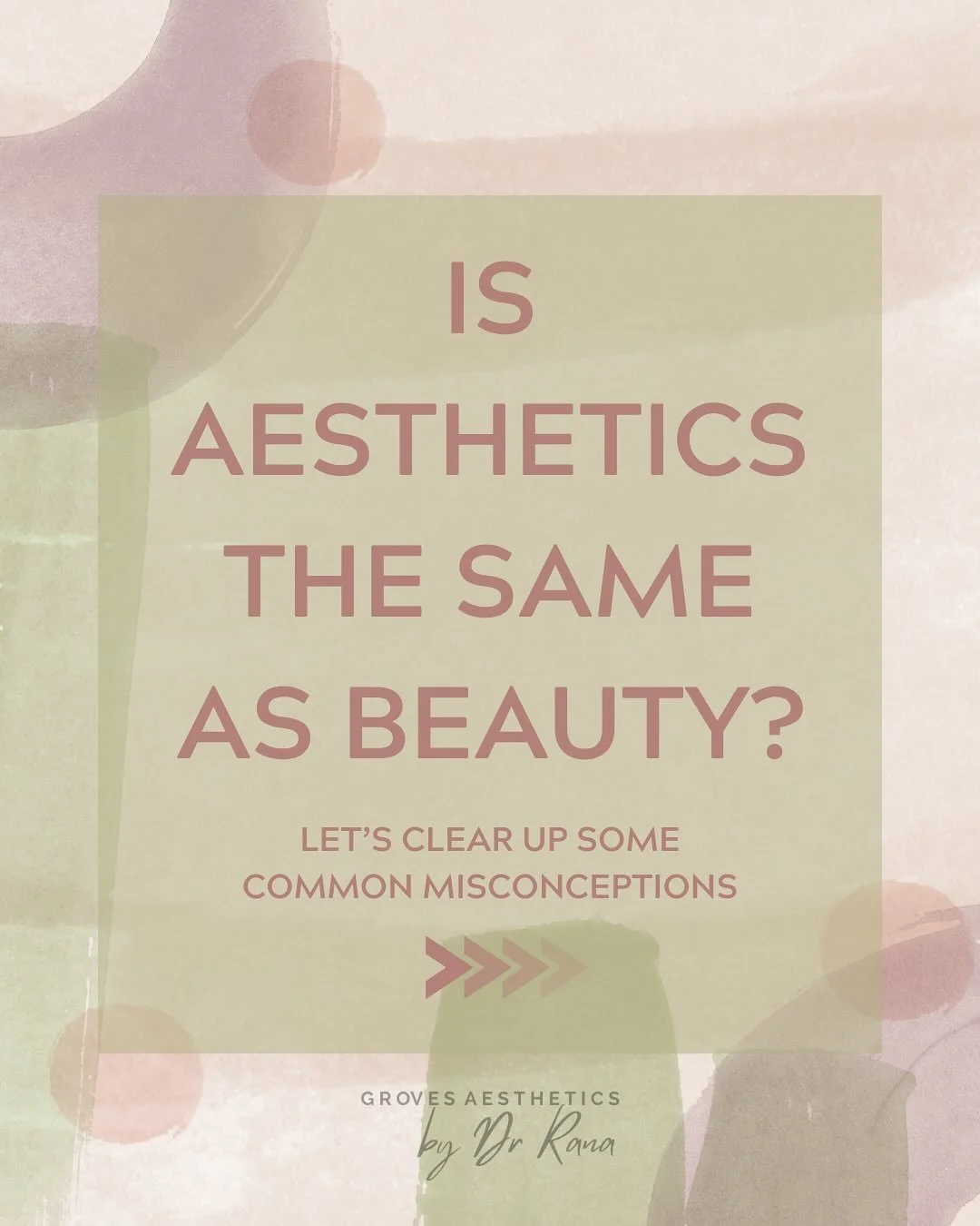 Many people think aesthetics is all about beauty &mdash; but in reality, it&rsquo;s so much more. 

Aesthetic medicine is a medical field focused on enhancing wellbeing through safe, evidence-based treatments performed by trained professionals.

✨ At