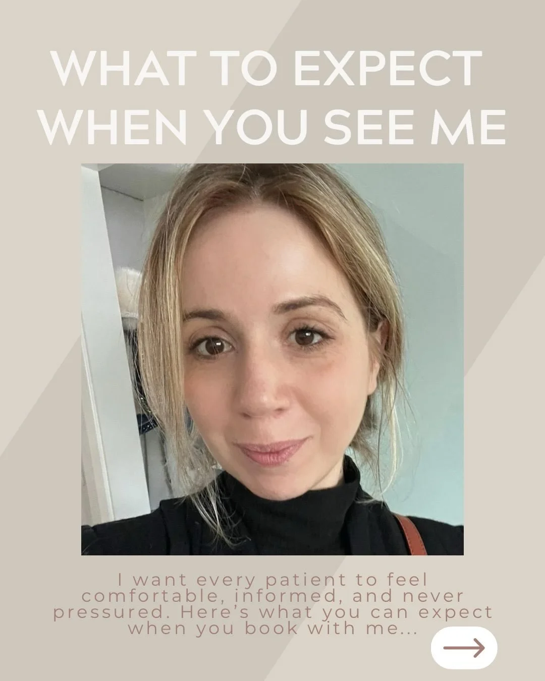 A promise to every patient: your safety, trust and natural beauty will always come first.

Every face is unique. My aim is to bring out the best in each individual patient. 

If I don&rsquo;t believe a treatment is right for you, I simply won&rsquo;t