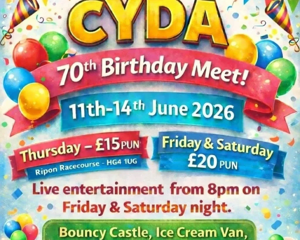 Ripon Racecourse cyda 70th birthday party