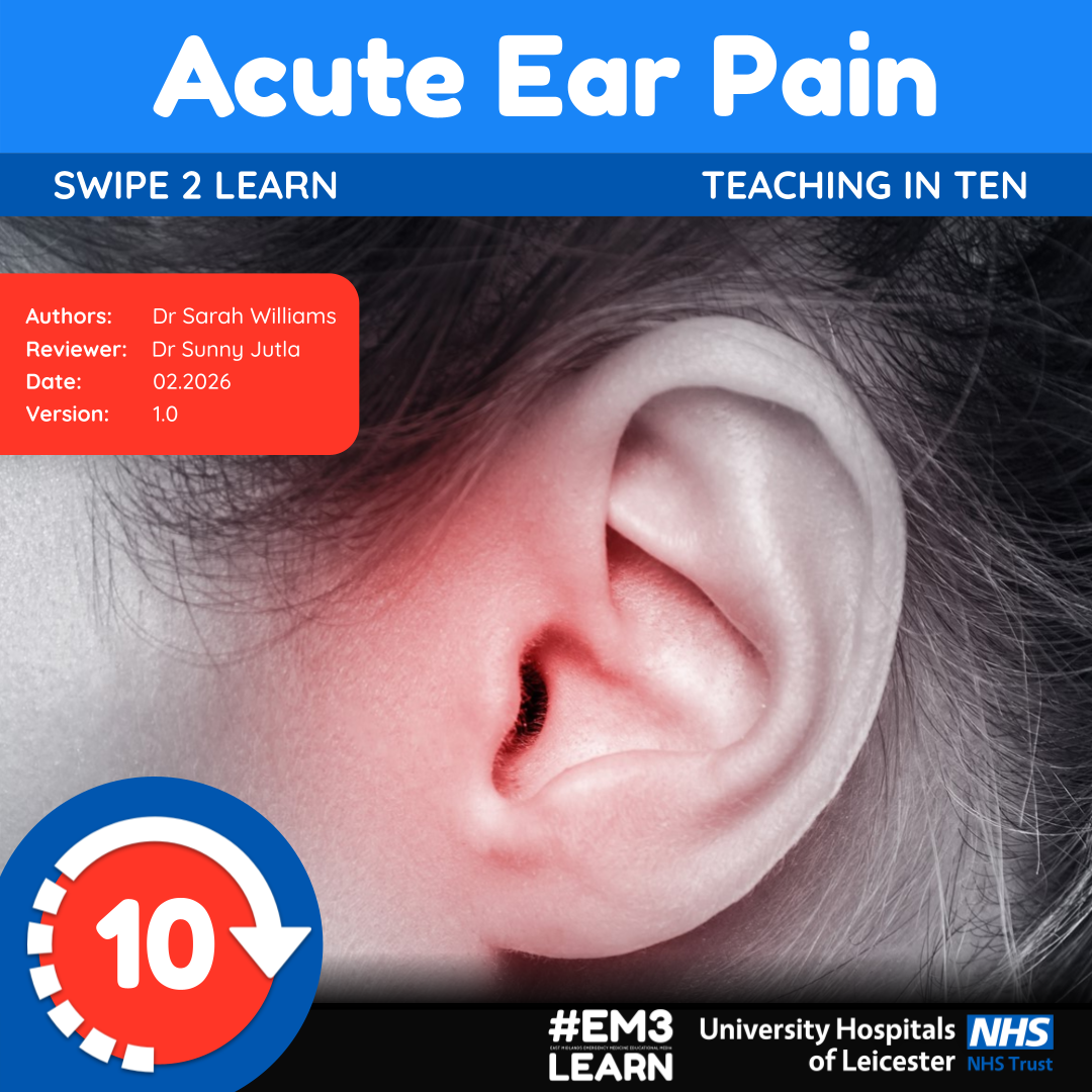 Acute Ear Pain