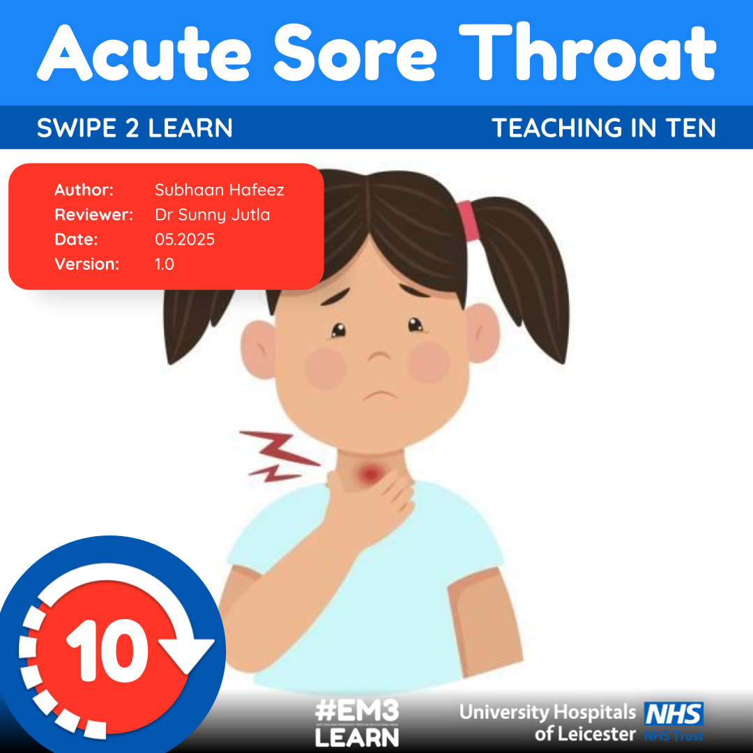 Acute Sore Throat