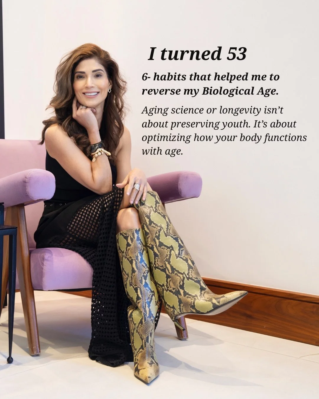 The habits that changed my biology were never about preserving youth.

They were about giving my body the signals, optimization , it needed to become stronger, more resilient, and metabolically younger.

Most women aren&rsquo;t losing youth, while ag