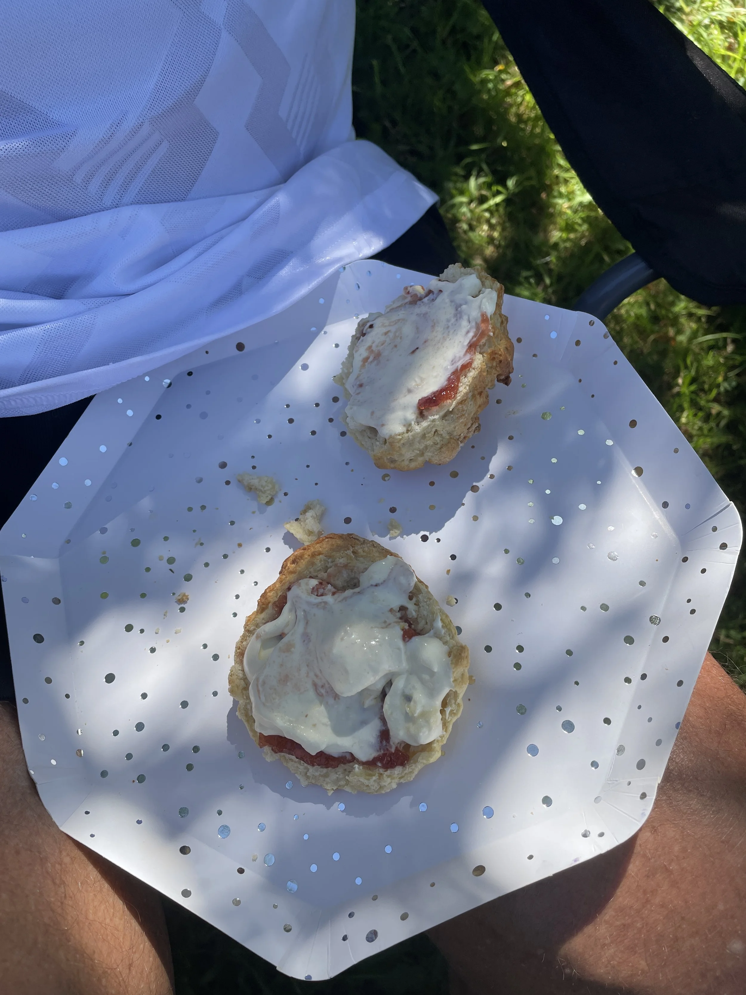 Some like their cream on top of the jam