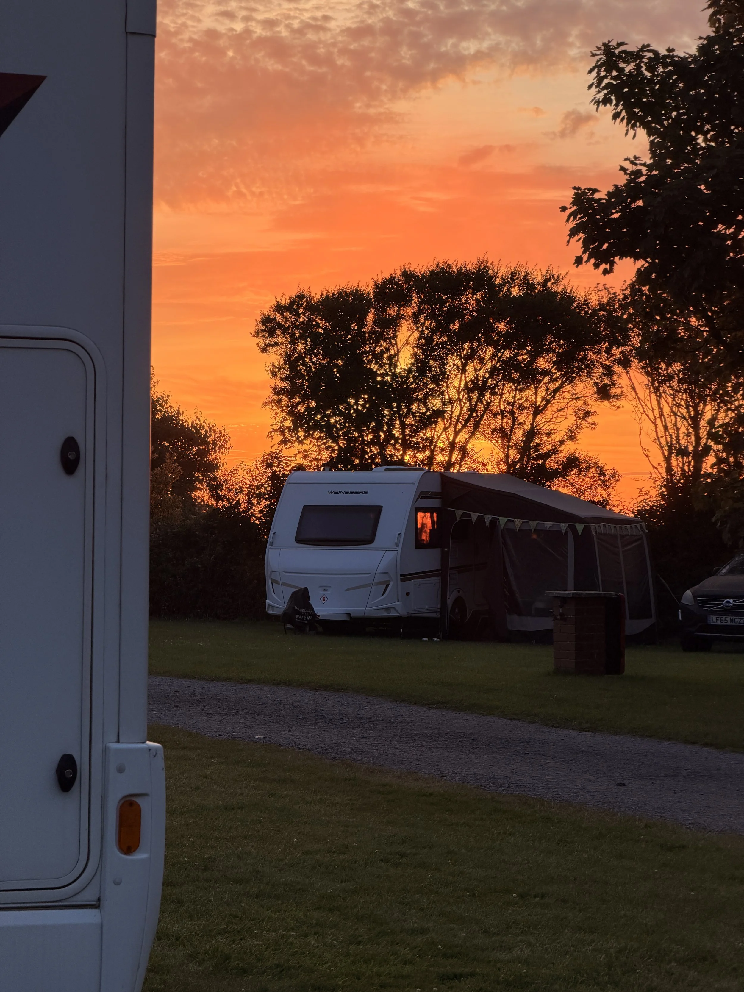 Sunset over Waromber Farm