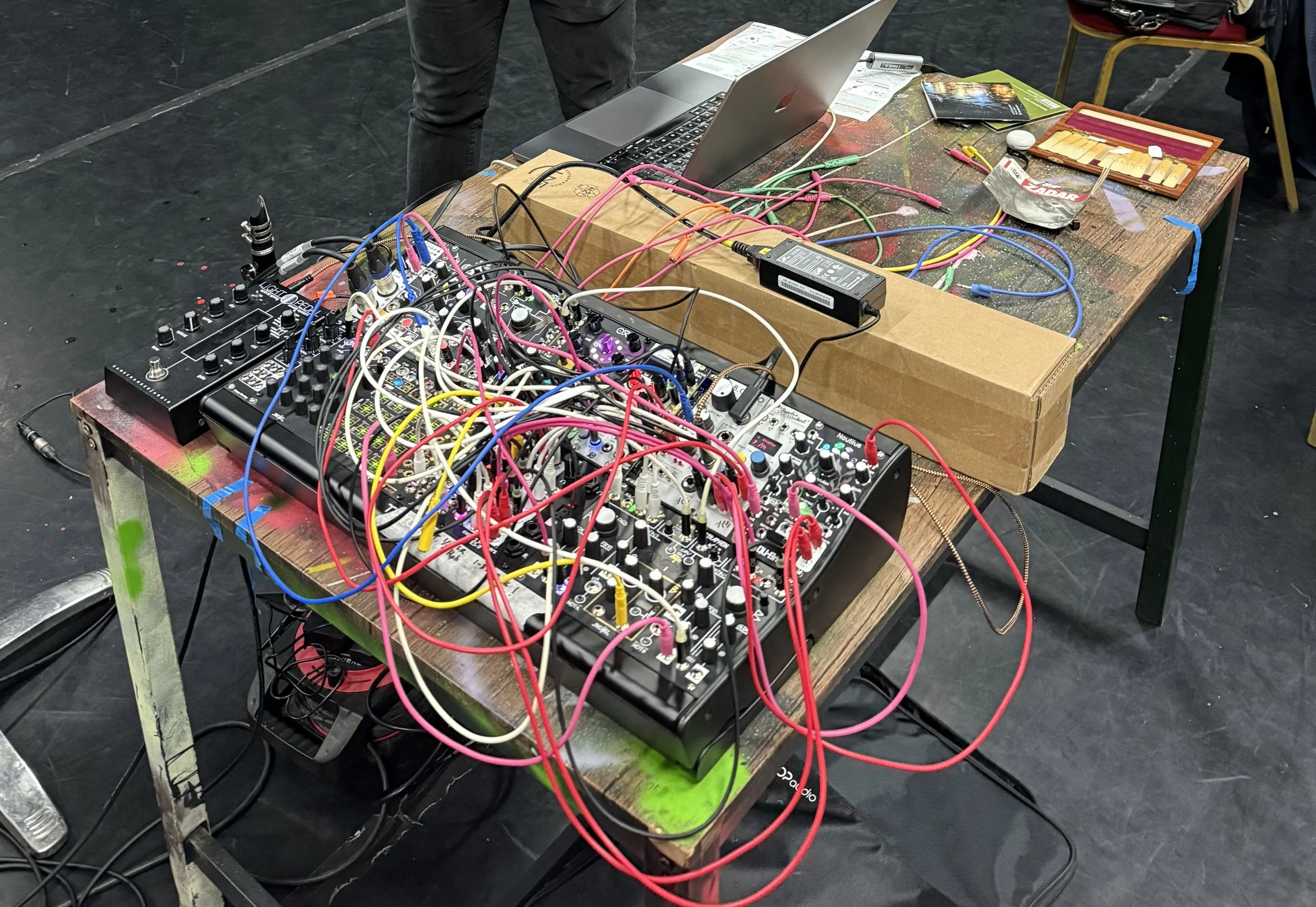 Clarinet + Modular Synth Trio