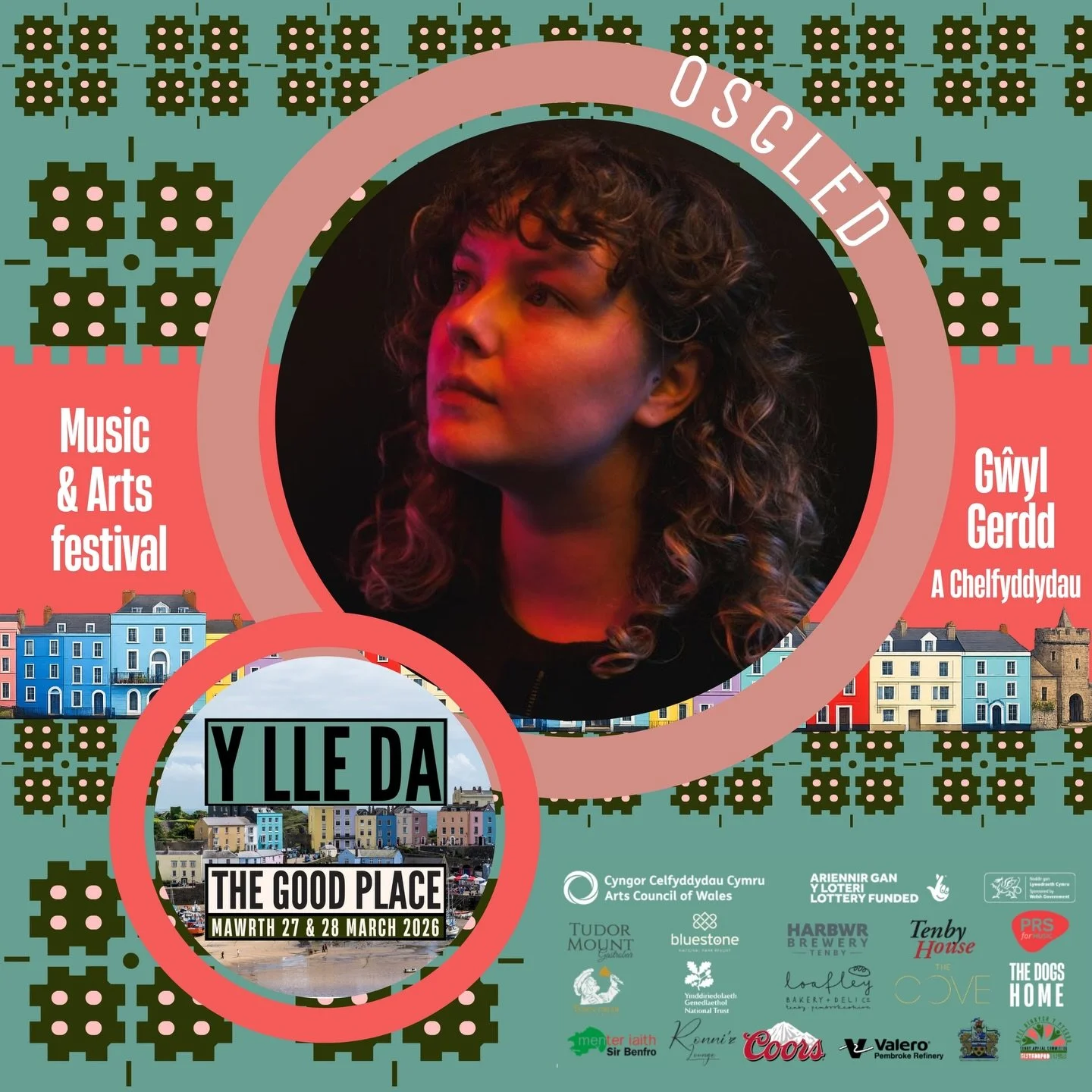 Due to unforeseen circumstances, Right Keys Only can&rsquo;t join us tomorrow however, the amazing @osgled_ will step in with a performance at St Mary&rsquo;s Church, 7pm. Not to be missed! 

Yn anffodus, nid yw Right Keys Only yn medru dod i berffor