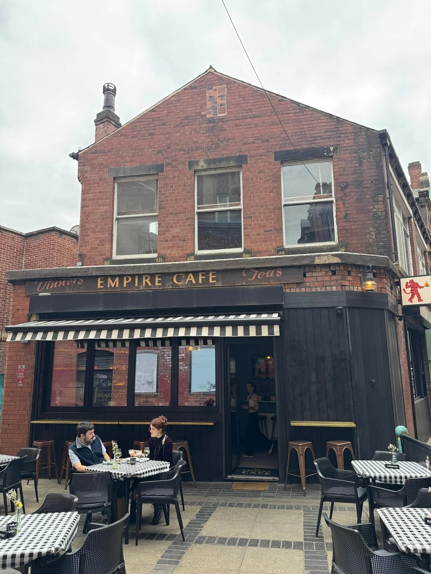 Hidden away in the centre of Leeds, Sam and Nicole from @empirecafeleeds have taken the traditional all day caff culture, and injected it with top level cheffing. 

With a menu of constantly evolving sharing dishes, alongside their famous rotisserie 
