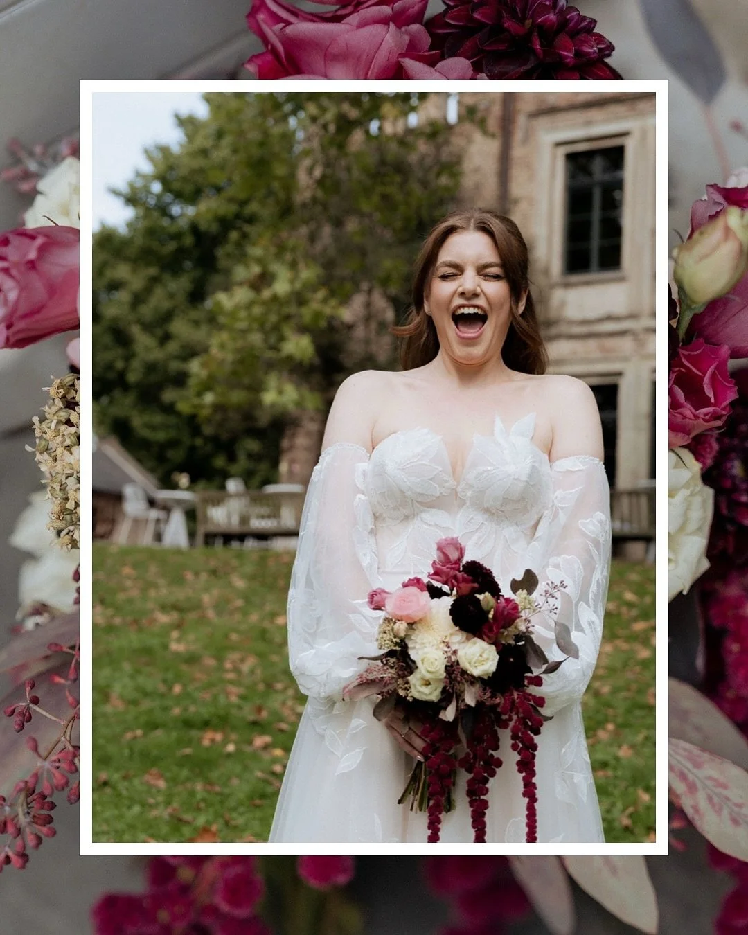 Anzeige || Autumn Wedding Vibes with beautiful bride @l_nch_n 🩷🤎❤️🧡

Als Lena mich angefragt hat, habe ich mich richtig &uuml;ber ihre Idee zu einer herbstlichen Hochzeit gefreut. Denn ihre wundersch&ouml;ne Haarfarbe passt absolut perfekt zu den 