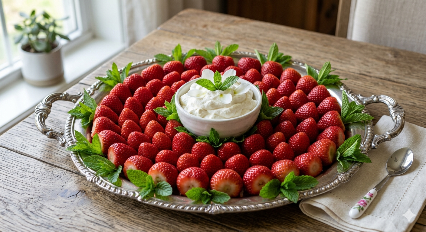 Strawberries and Cream
