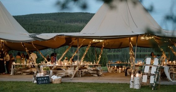 With summer around the corner, we can see outdoor wedding season slowly but surely coming back to life.

And there&rsquo;s something about building a day around the elements that truly is a work of magic - creating a space from scratch, with full int