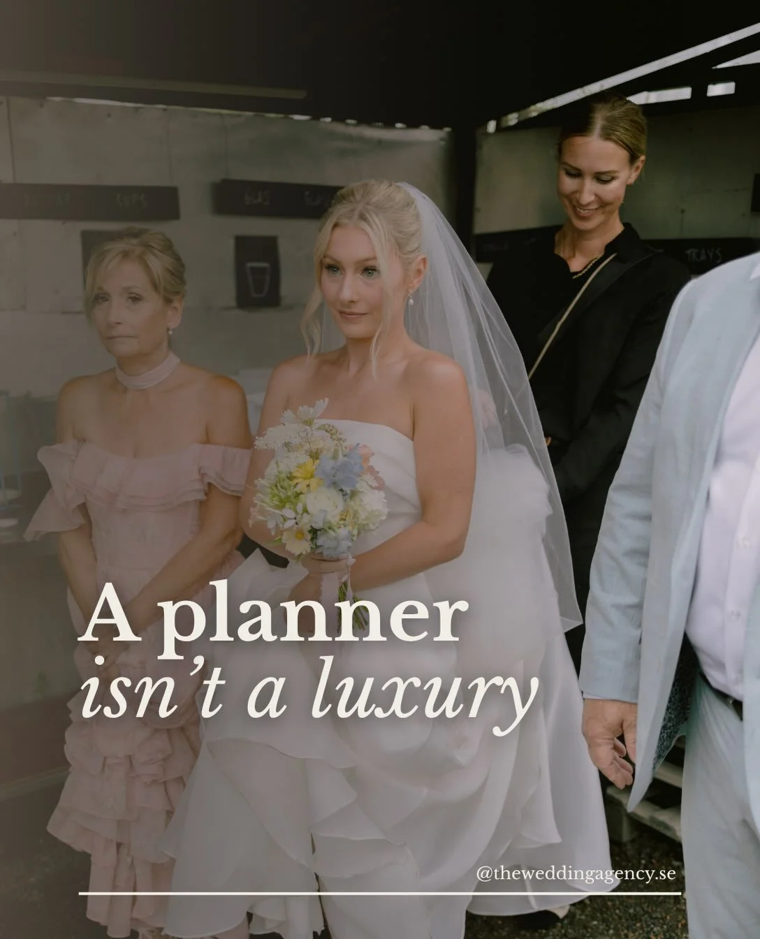 People still ask if it&rsquo;s worth it and this is what we say:
A planner is the reason you get to be at your own wedding instead of running it.

The planner isn&rsquo;t the luxury, the wedding is. So be clever and invest in someone who can help you
