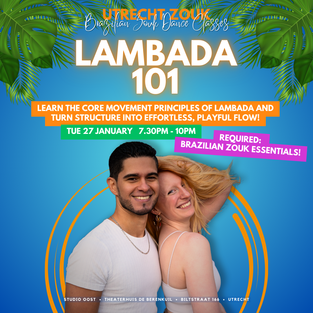 Lambada 101 Bootcamp for Brazilian Zouk dancers