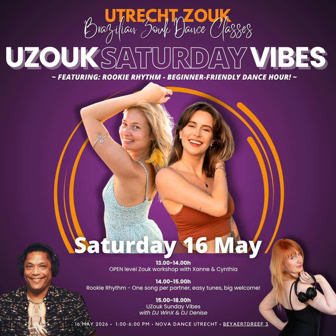 UZouk Saturday Vibes ft. Rooky Rhythm Hour - Brazilian Zouk Social in Utrecht