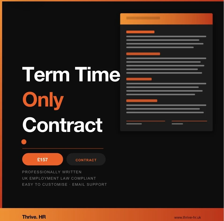 Term Time Only Employment Contract