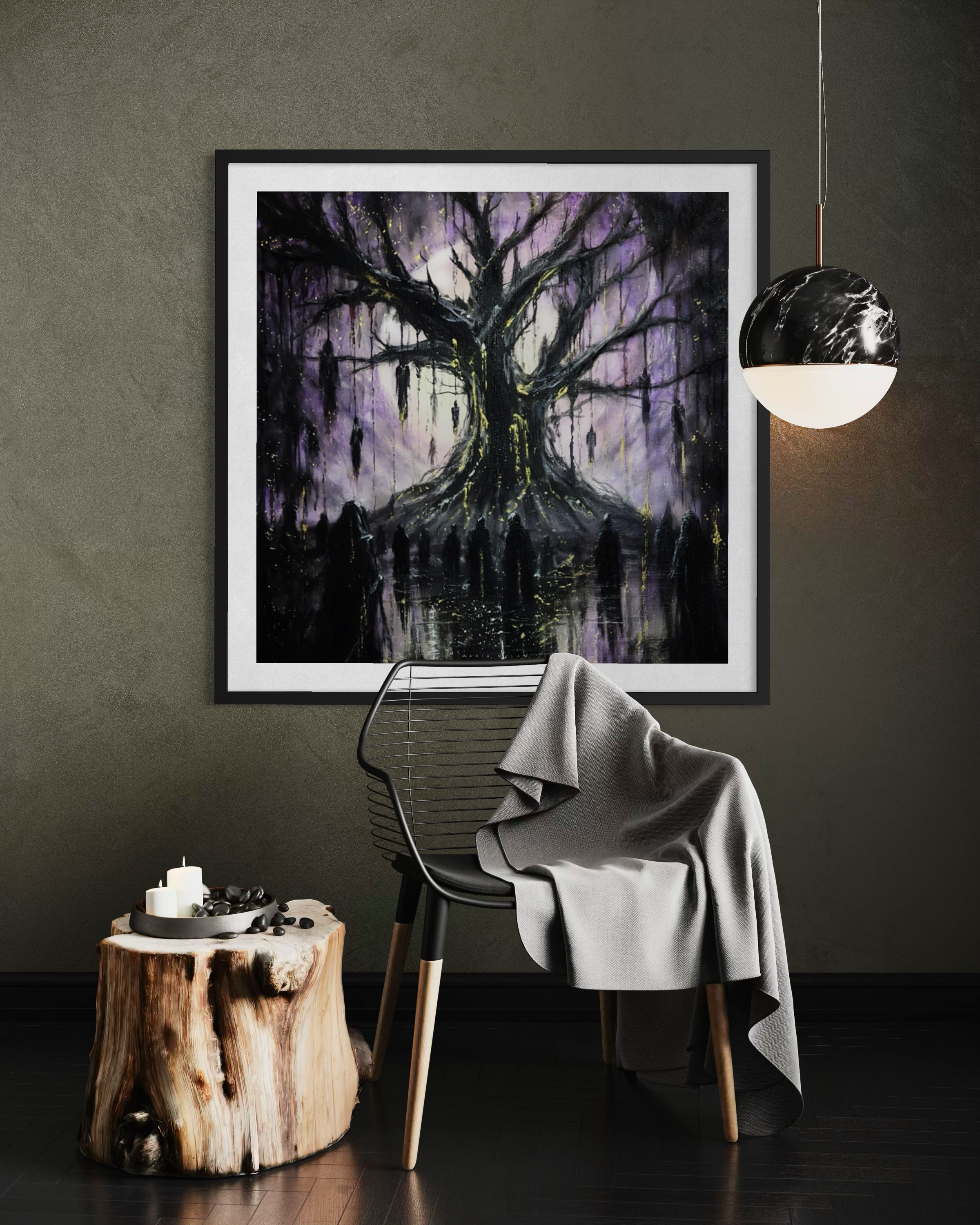 The hanging Tree Print (Fine art)