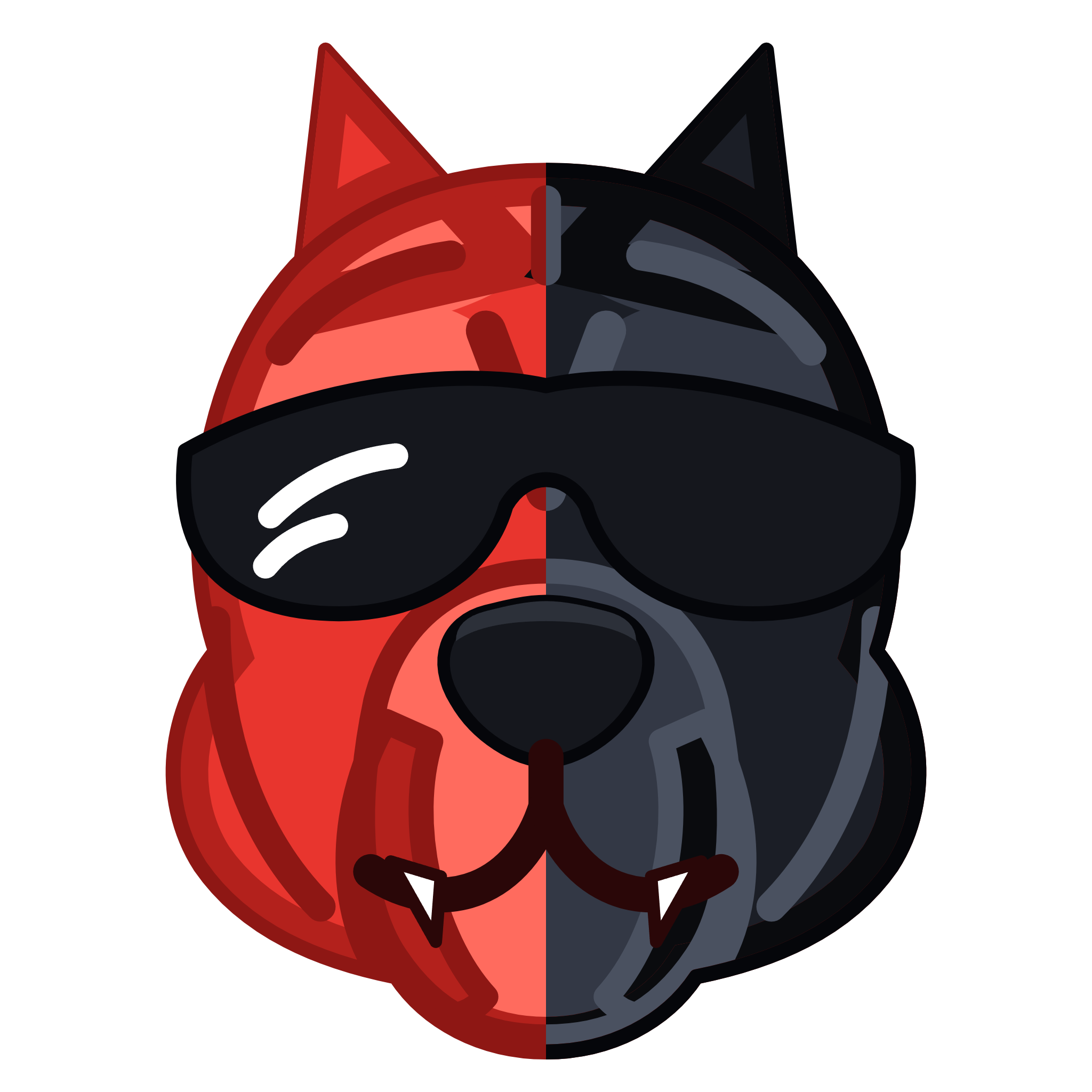 Big Dogs YouTube channel logo - gaming channel managed by Pixily
