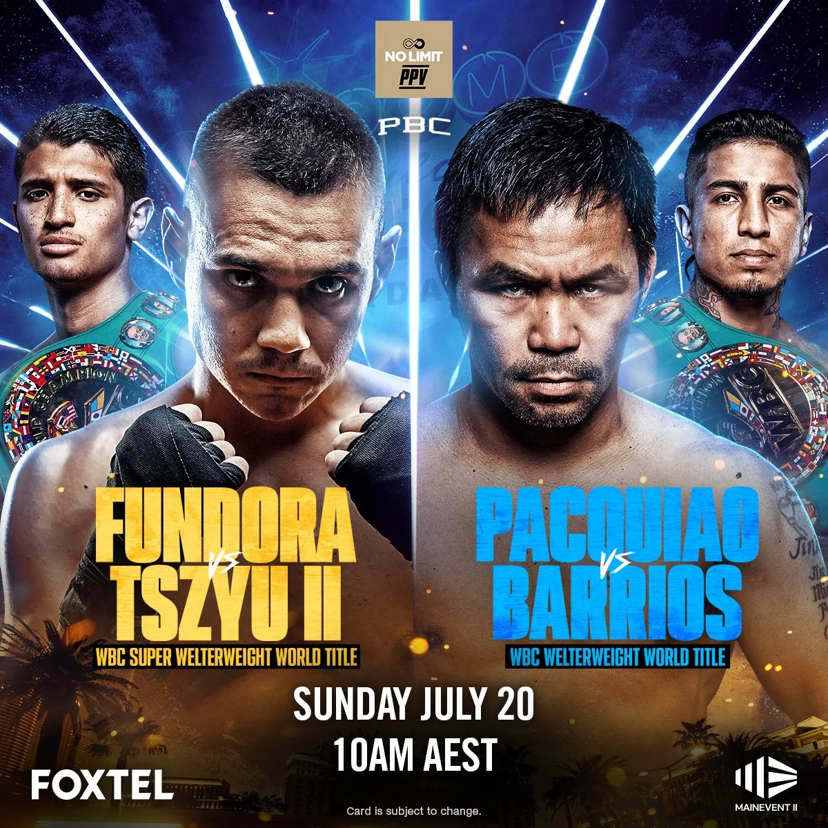 Tim Tszyu v Fundora