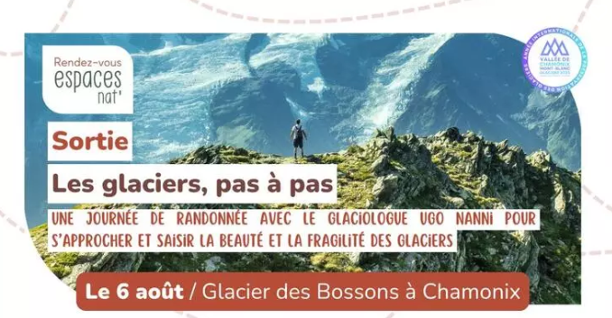 Les glaciers pas à pas