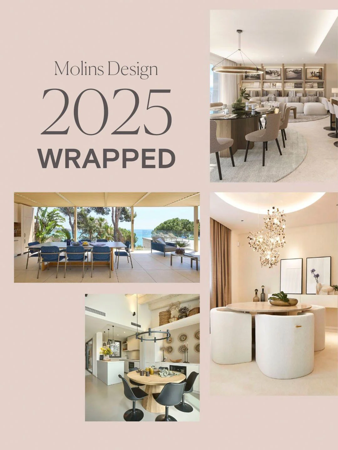 Molins Design Wrapped 2025

We hit rewind and looked back and gathered some of our most memorable projects, moments, and milestones from 2025. ✨

It&rsquo;s been a challenging year &mdash; thankfully filled with lots of work and some truly top-tier p