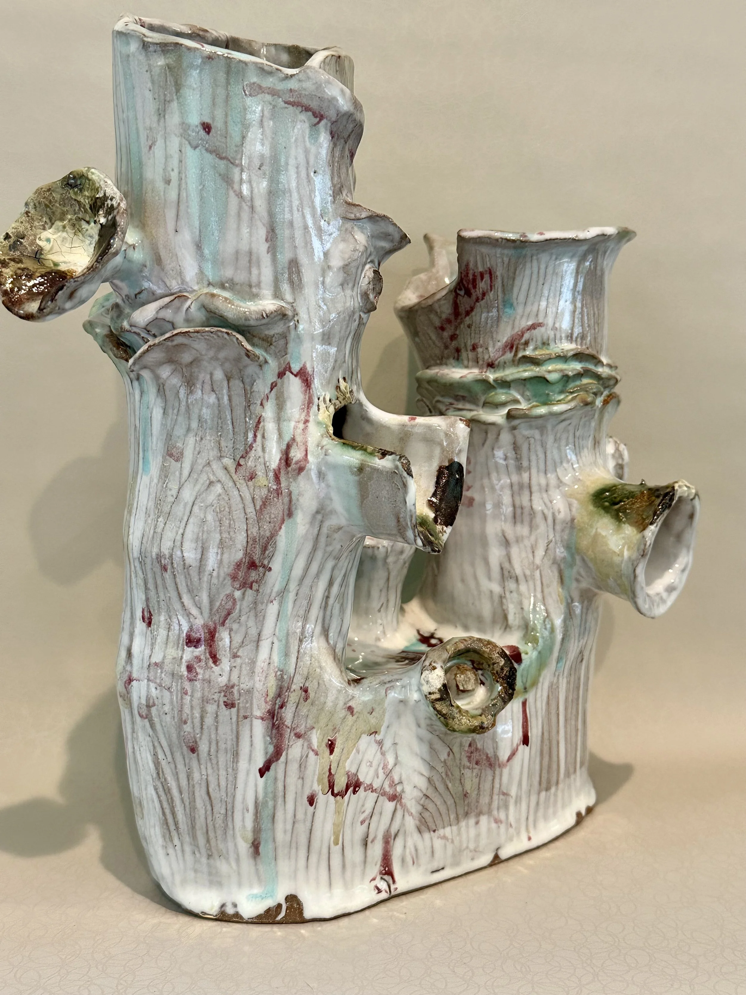 Unrestored. 
Tree or coral reef? Protect or Restore? It is hard to look without questioning our choices. Are there answers? All I know is: “The privilege is invisible to those who have it”.