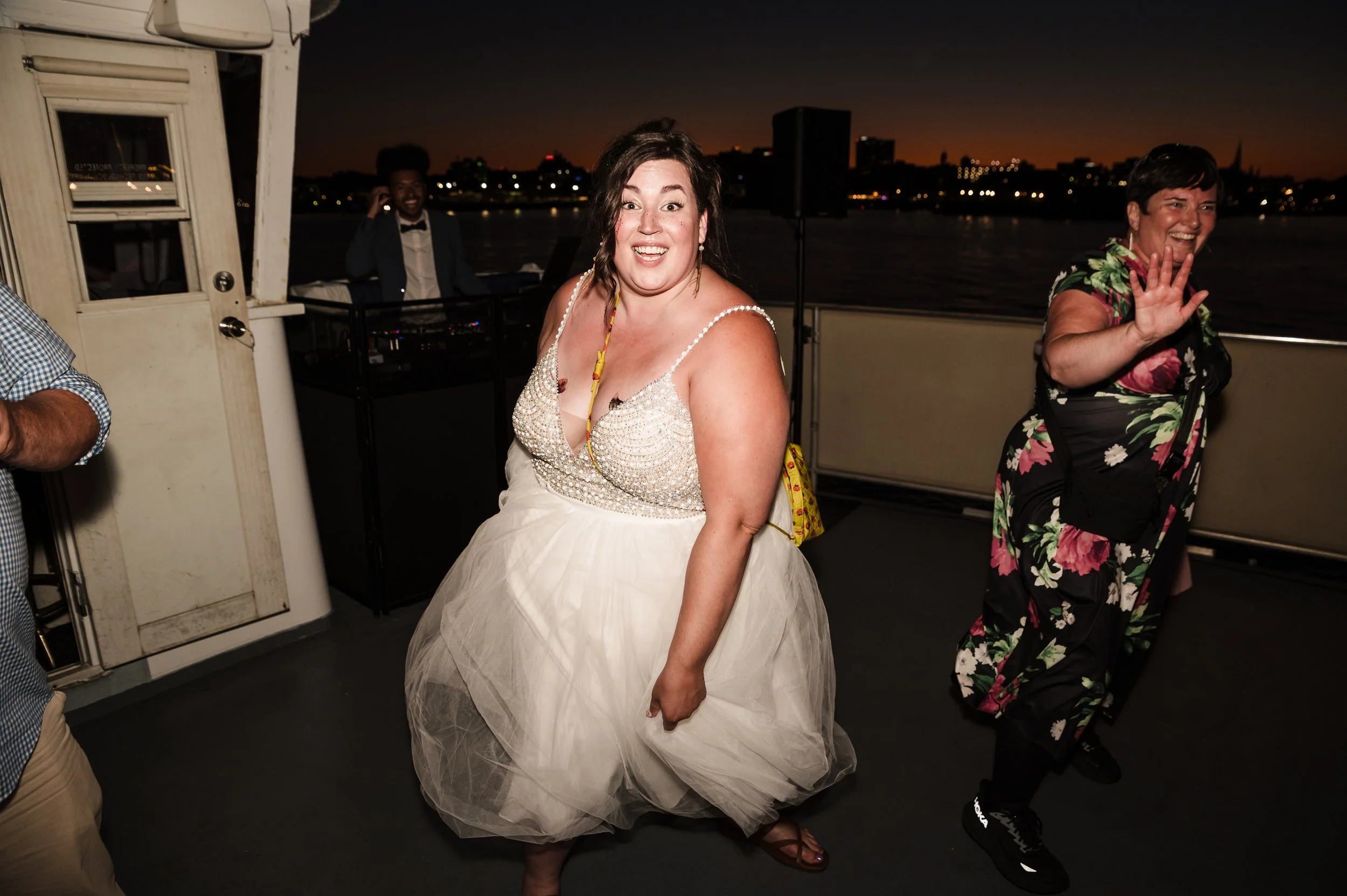 Bride on a Boat!