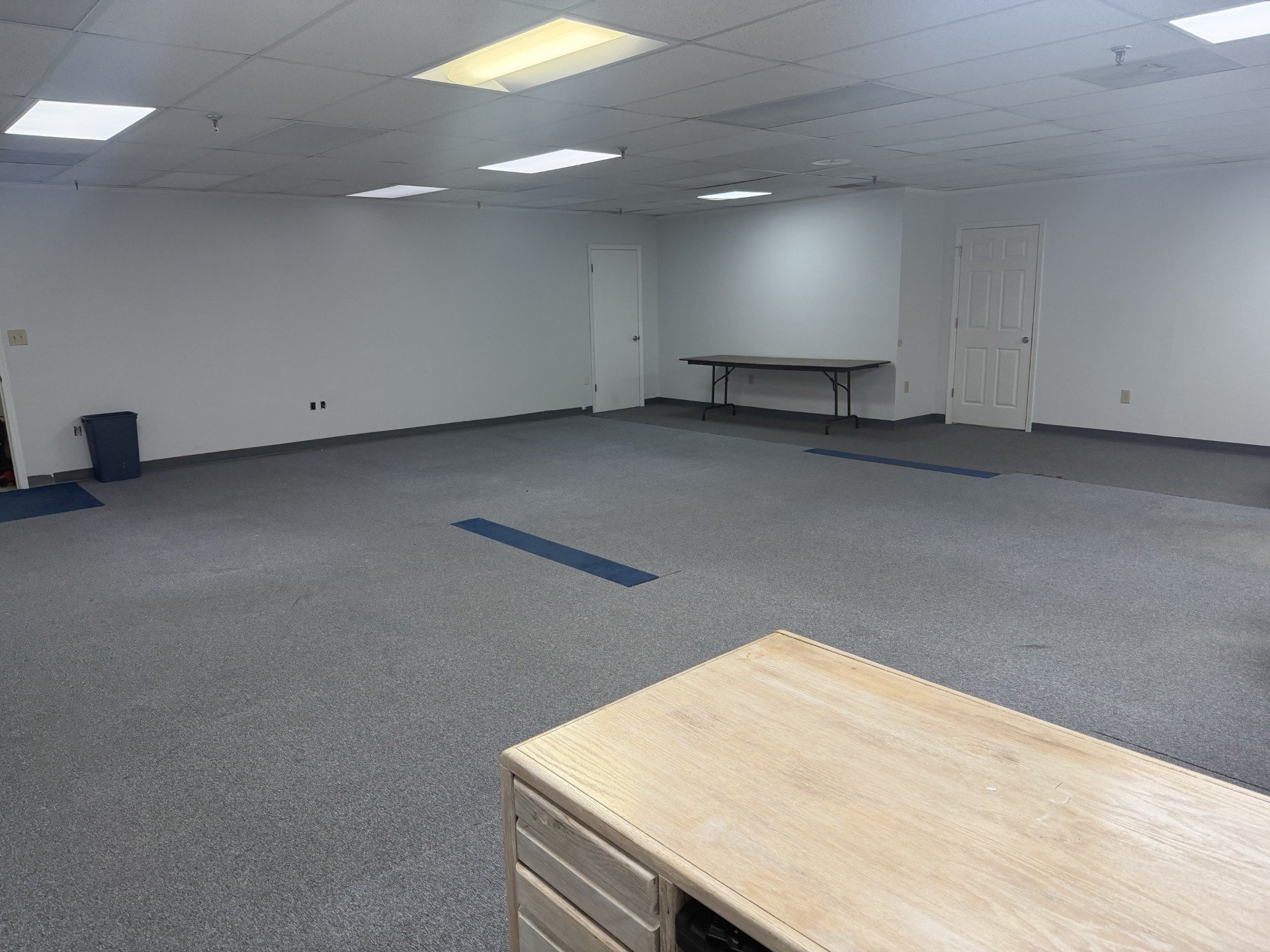 H-100B is a 925sqft open space that rents for $1,388 per month. 