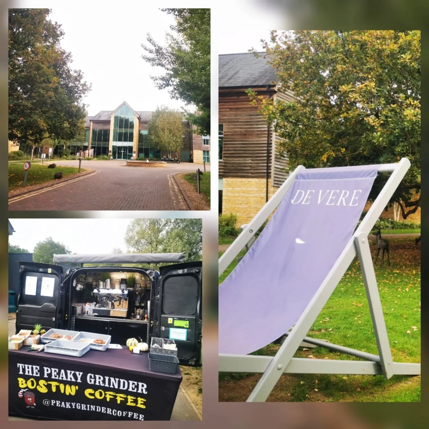 ☕Lovely corporate event @deverecotswoldwaterpark keeping the staff caffinated 😊
#mobilebarista #peakygrindercoffee #mobilecoffeevan #thecotswolds #cirencester #deverehotel #deverecotswoldwaterpark #corporateevent
To book me head to www.thepeakygri